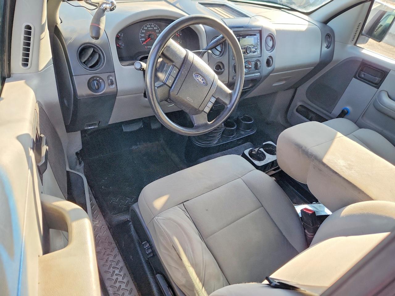 2008 Ford F150 Silver vin: 1FTPX14V88FB59654