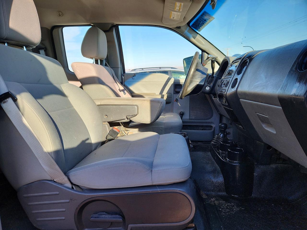 2008 Ford F150 Silver vin: 1FTPX14V88FB59654