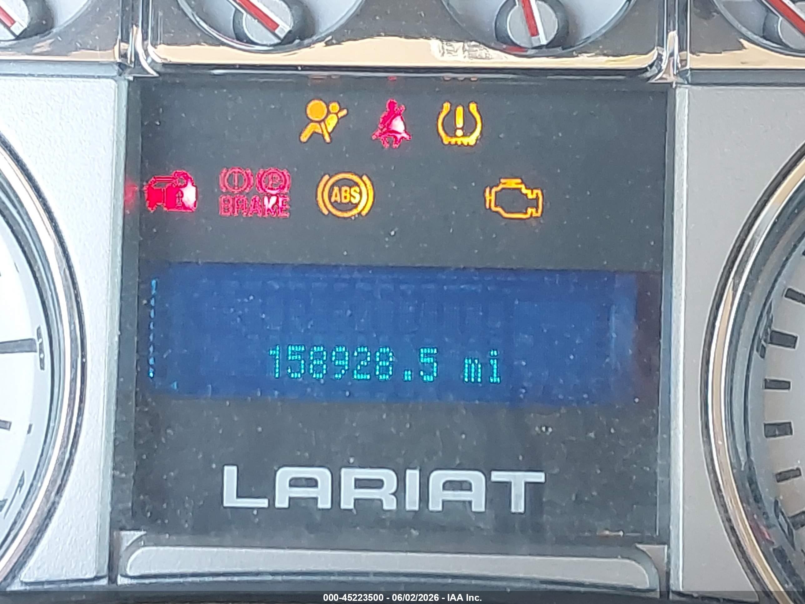 2009 Ford F-150 Lariat Burgundy vin: 1FTPX14V89FA71138