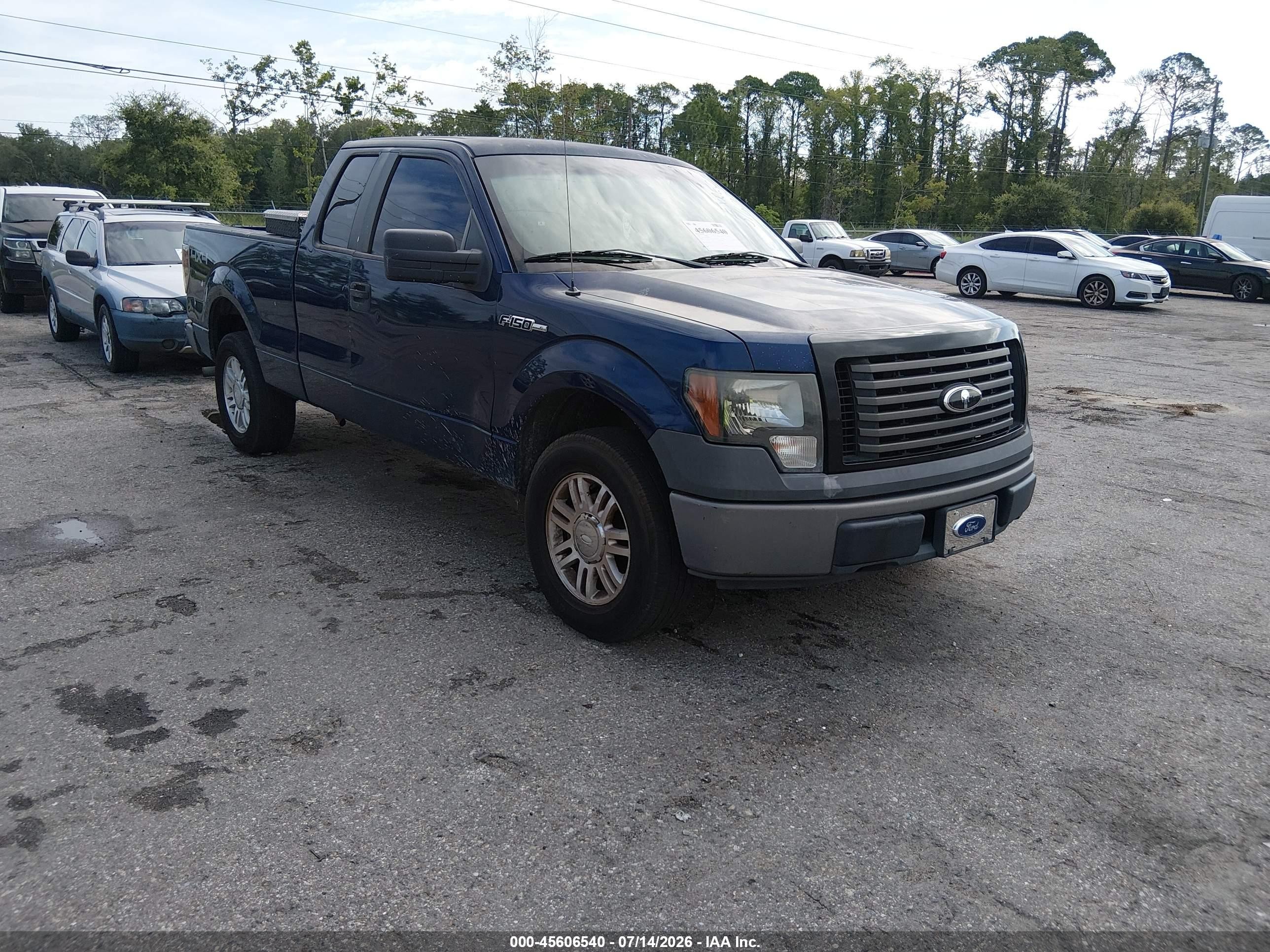2009 Ford F-150 Fx4/lariat/xl/xlt Blue vin: 1FTPX14V89KB56911