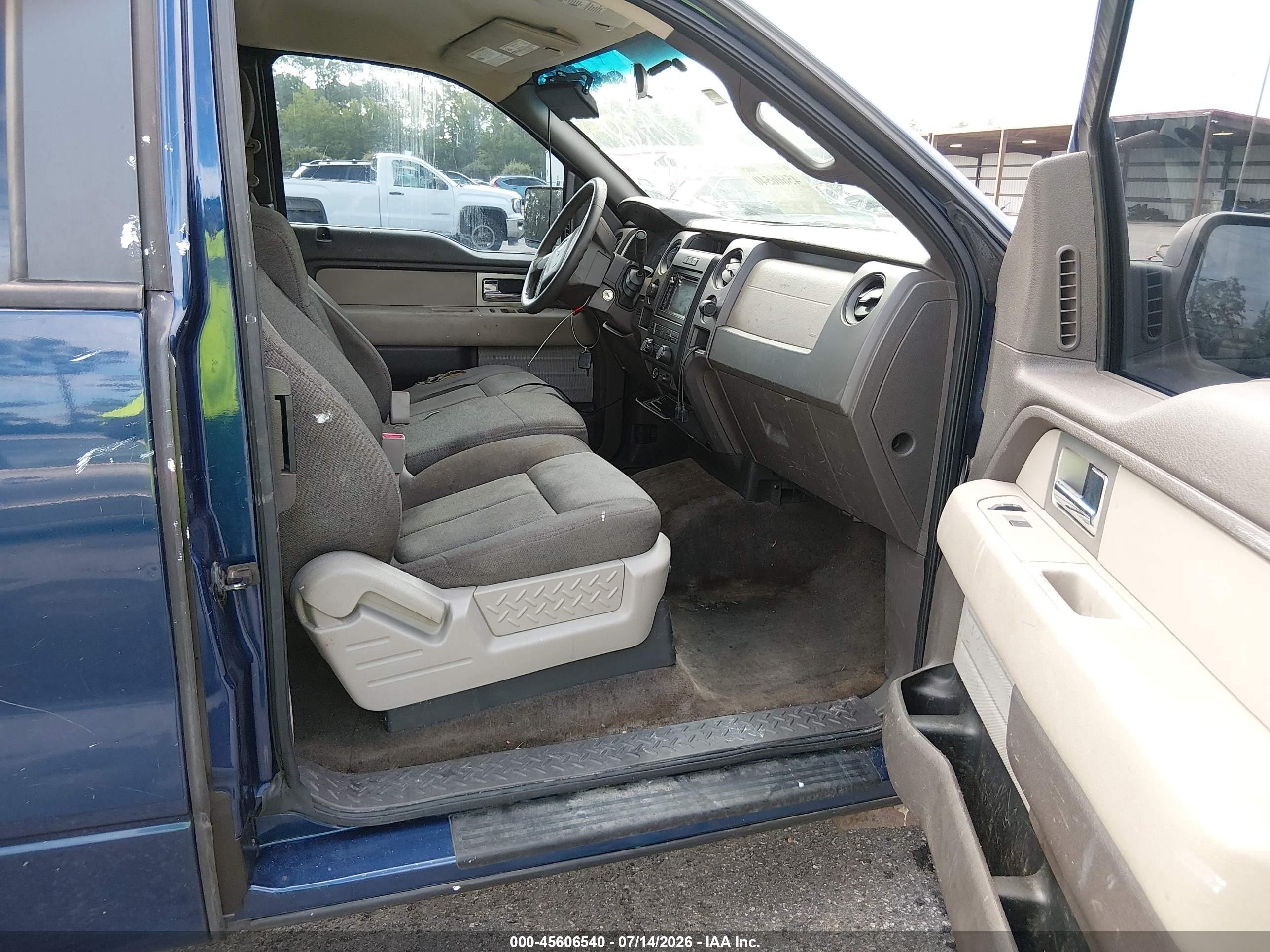 2009 Ford F-150 Fx4/lariat/xl/xlt Blue vin: 1FTPX14V89KB56911