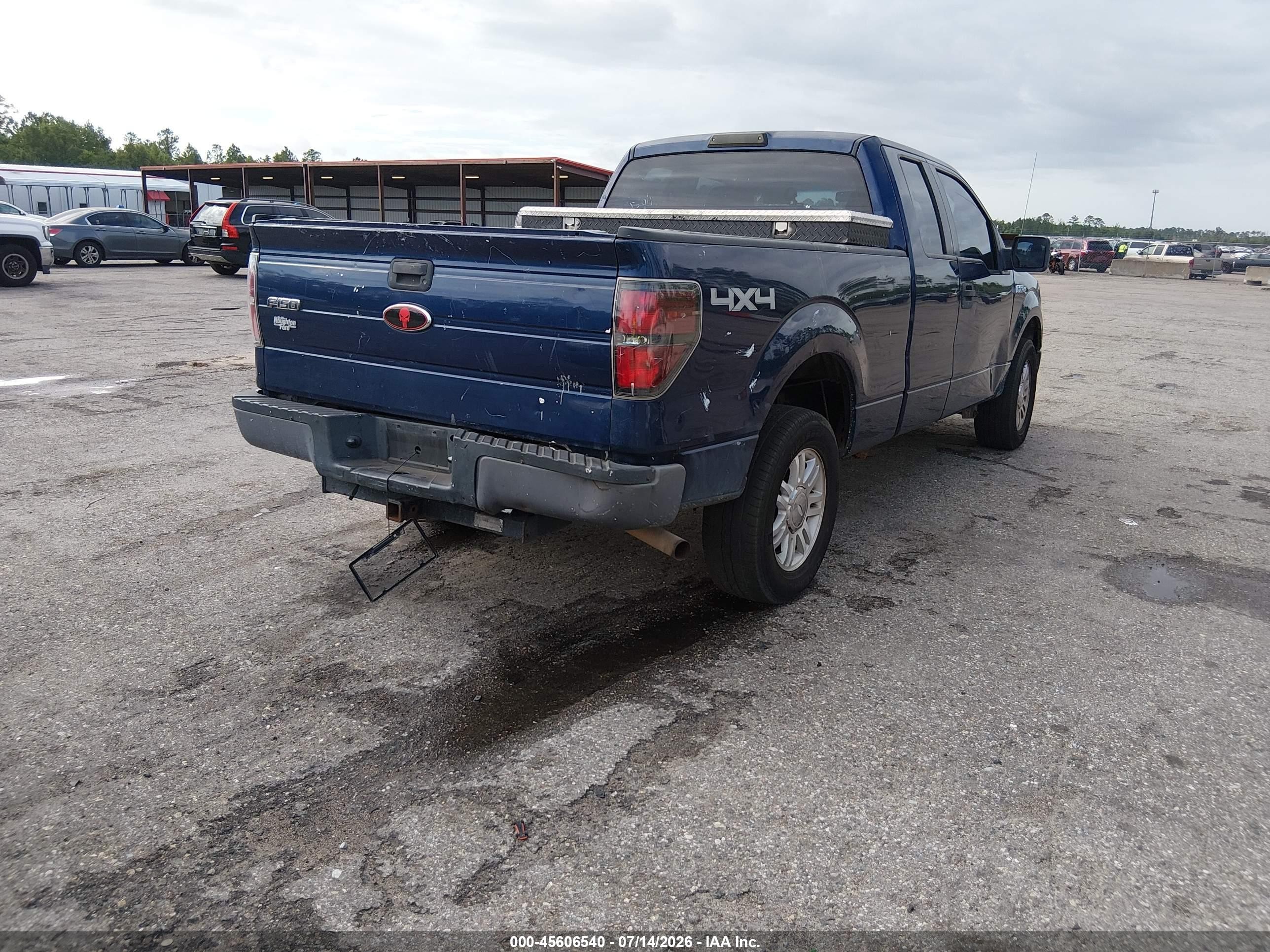 2009 Ford F-150 Fx4/lariat/xl/xlt Blue vin: 1FTPX14V89KB56911