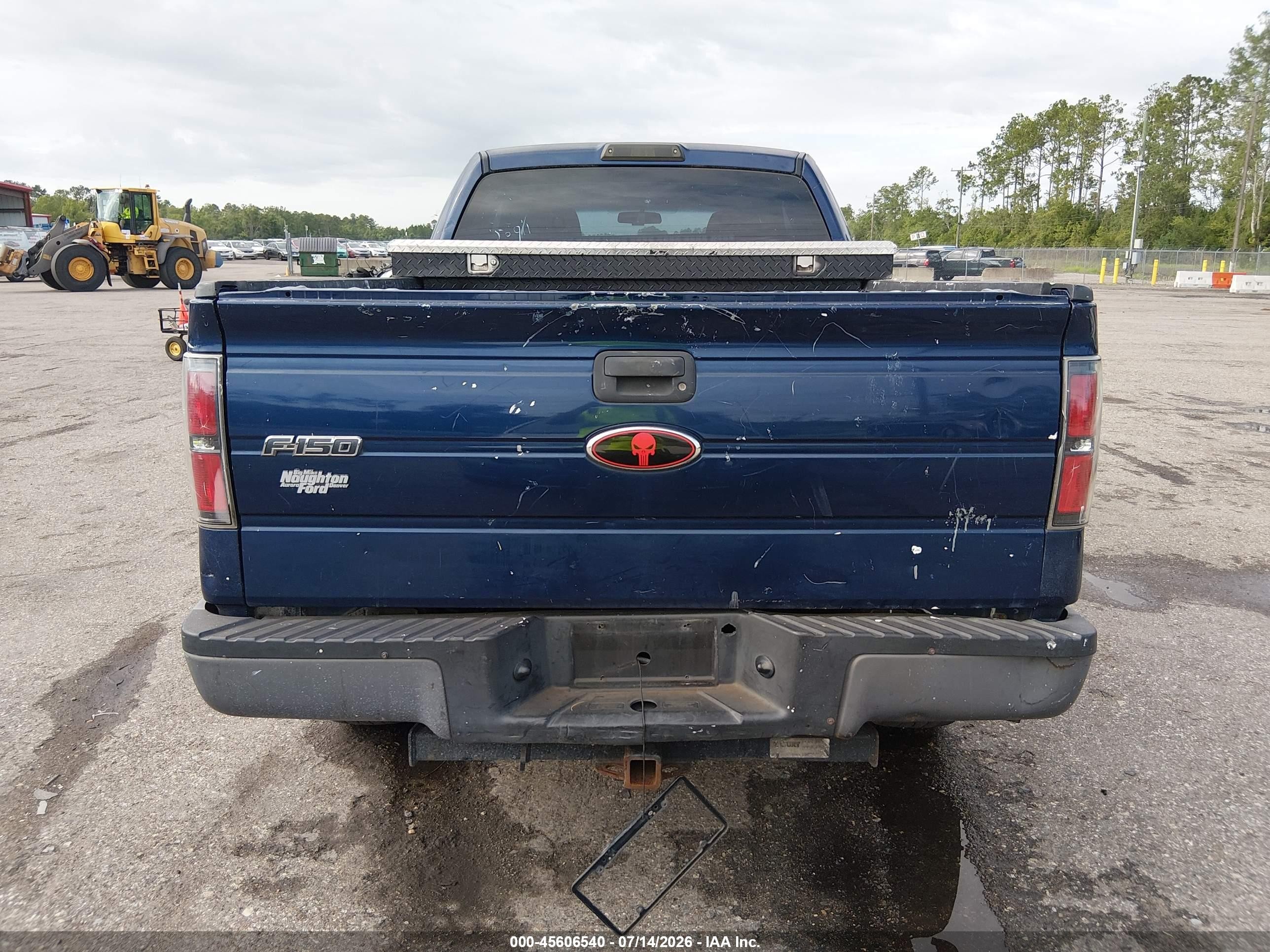 2009 Ford F-150 Fx4/lariat/xl/xlt Blue vin: 1FTPX14V89KB56911