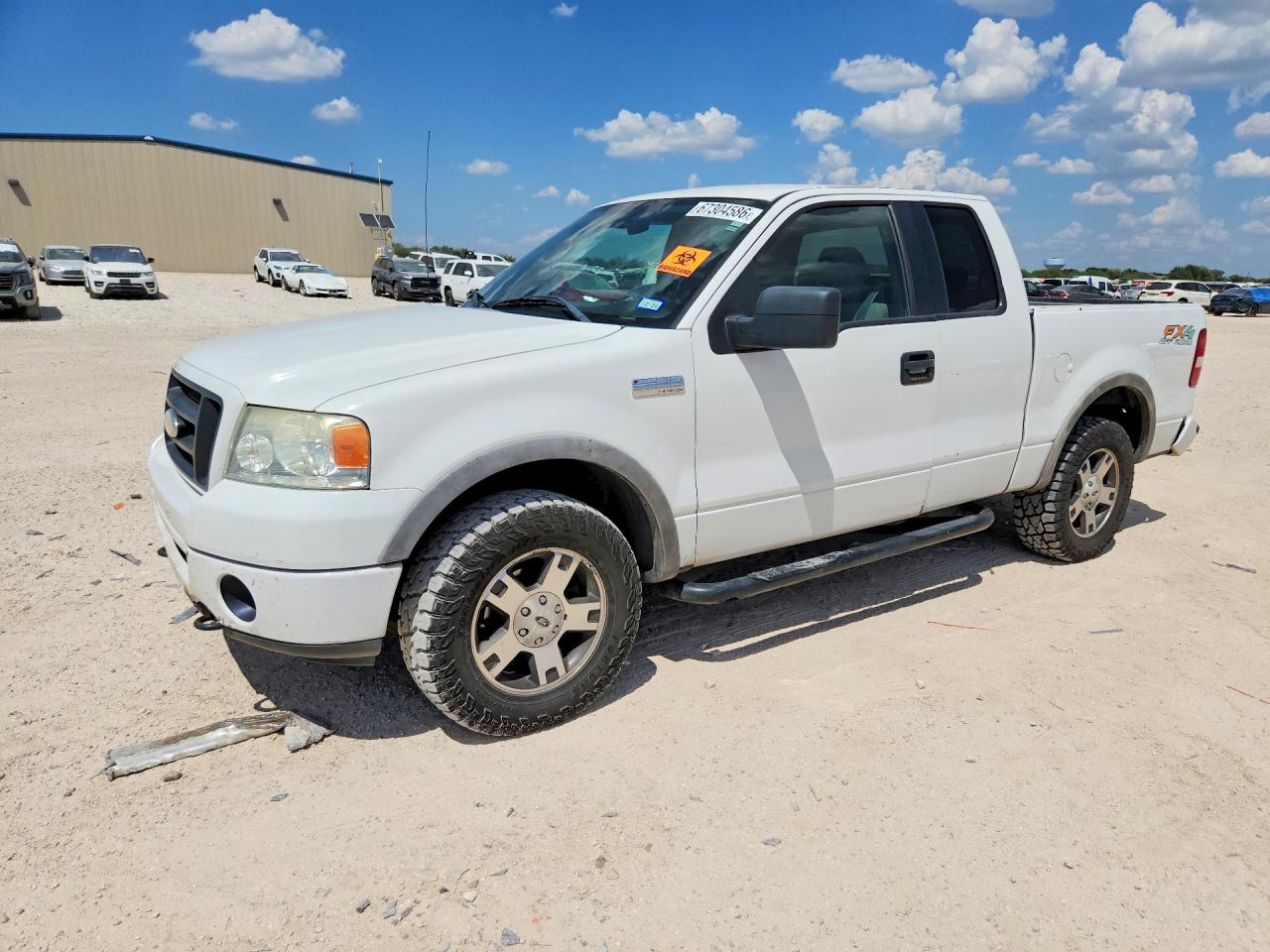 2006 Ford F150 White vin: 1FTPX14V96KD28567