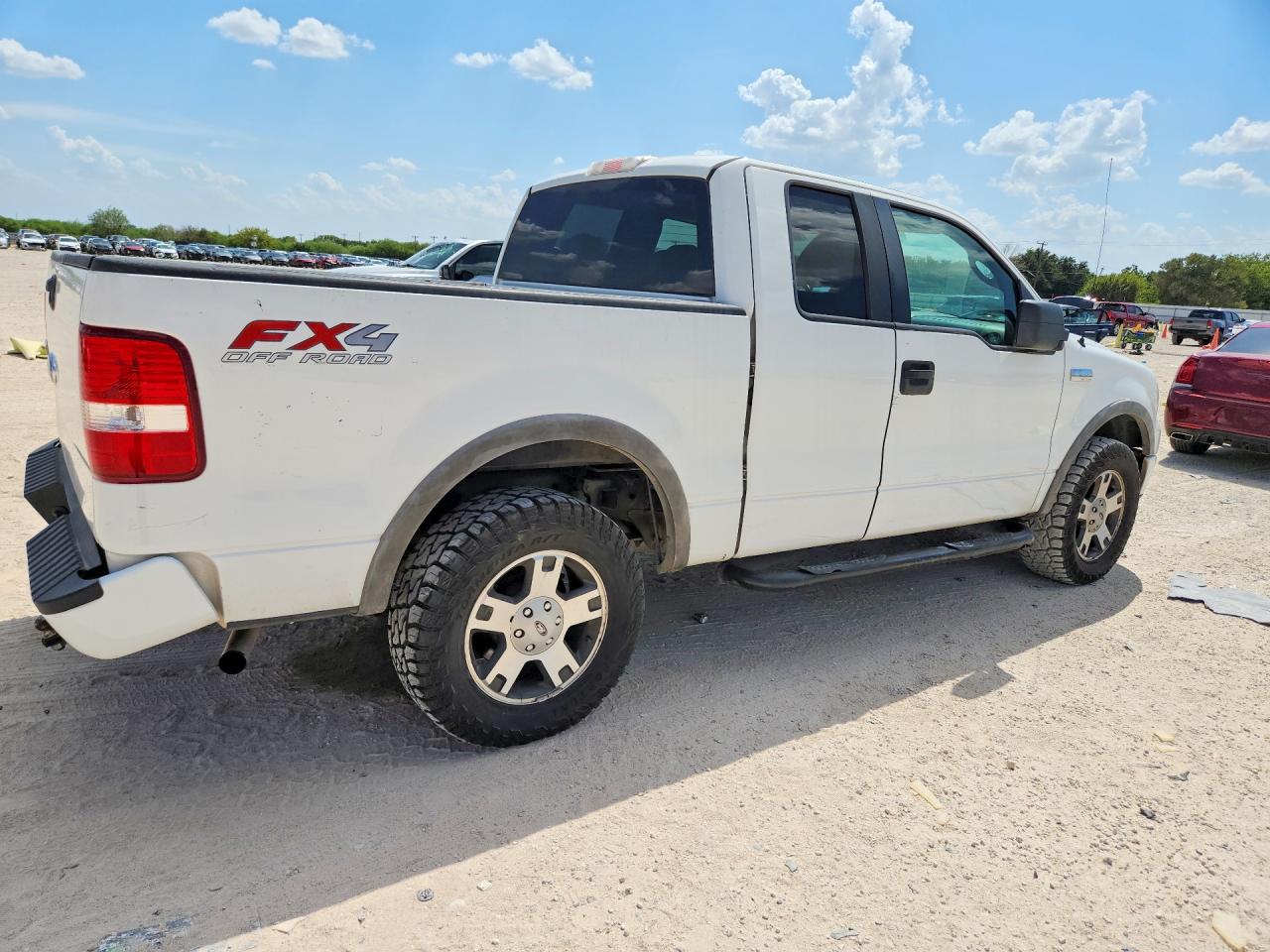 2006 Ford F150 White vin: 1FTPX14V96KD28567