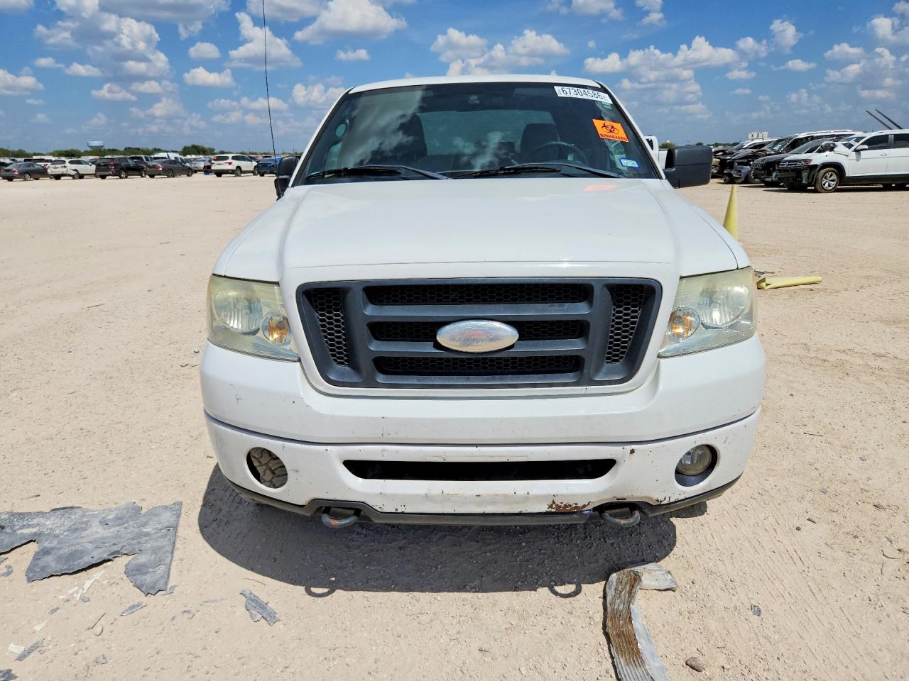 2006 Ford F150 White vin: 1FTPX14V96KD28567