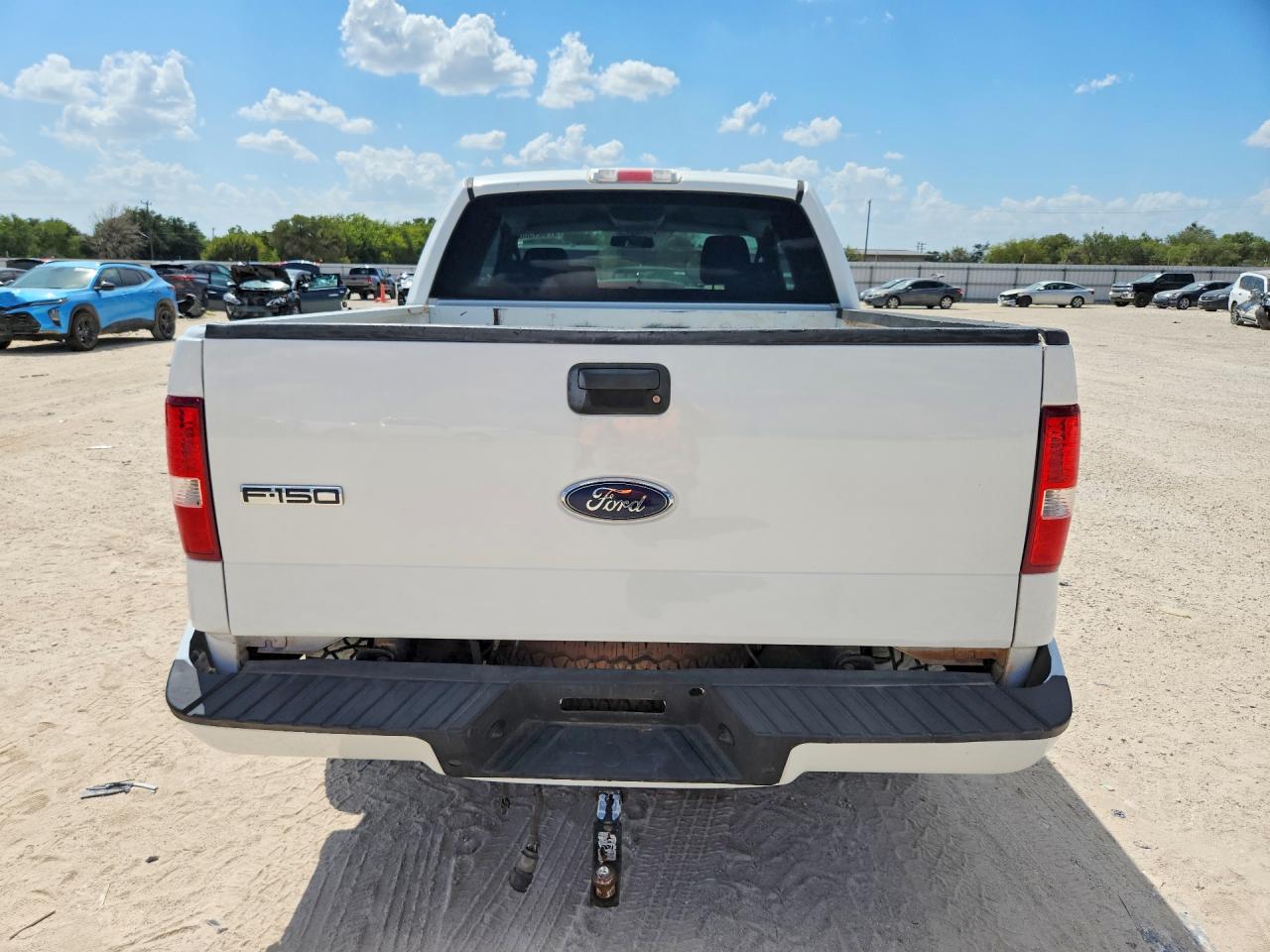 2006 Ford F150 White vin: 1FTPX14V96KD28567