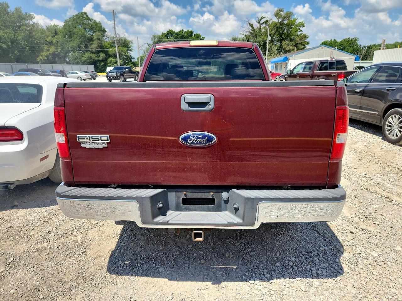 2006 Ford F150 Burgundy vin: 1FTPX14V96NB65756