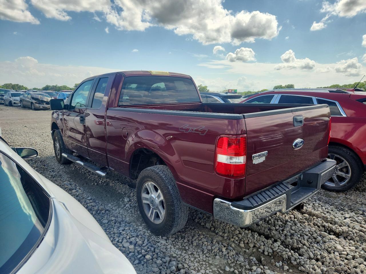 2006 Ford F150 Burgundy vin: 1FTPX14V96NB65756