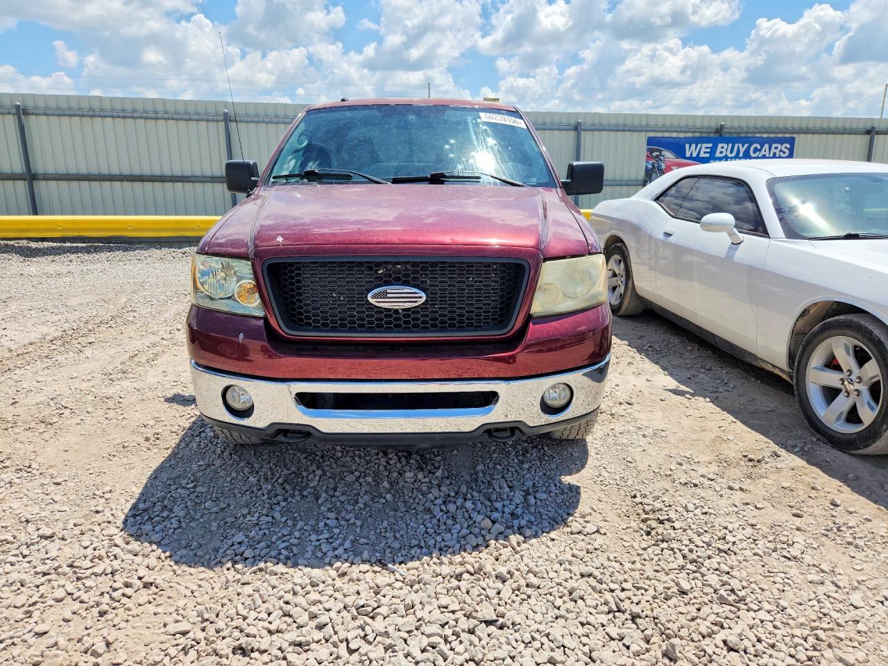 2006 Ford F150 Burgundy vin: 1FTPX14V96NB65756
