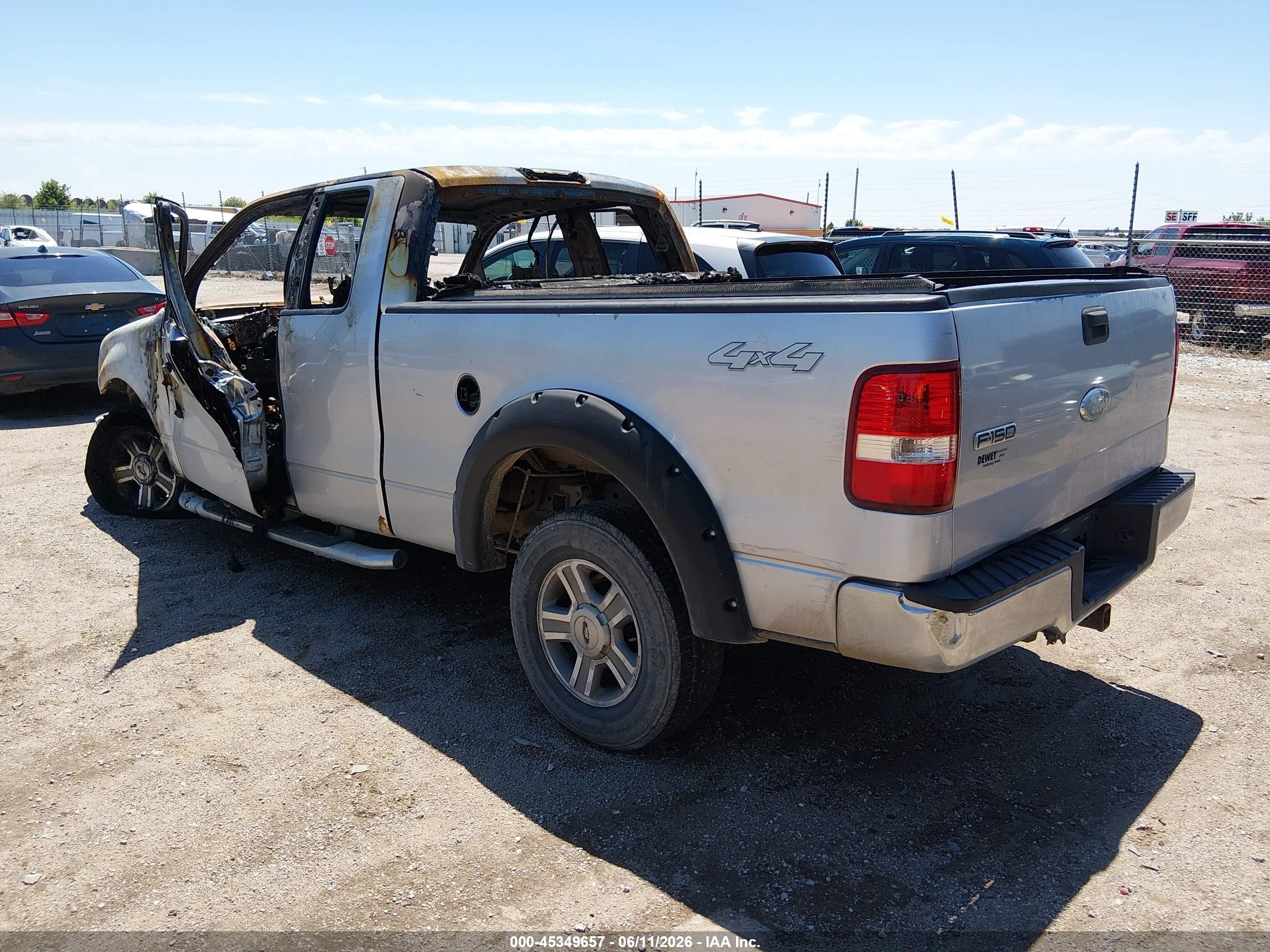 2007 Ford F-150   Silver vin: 1FTPX14V97FA14637