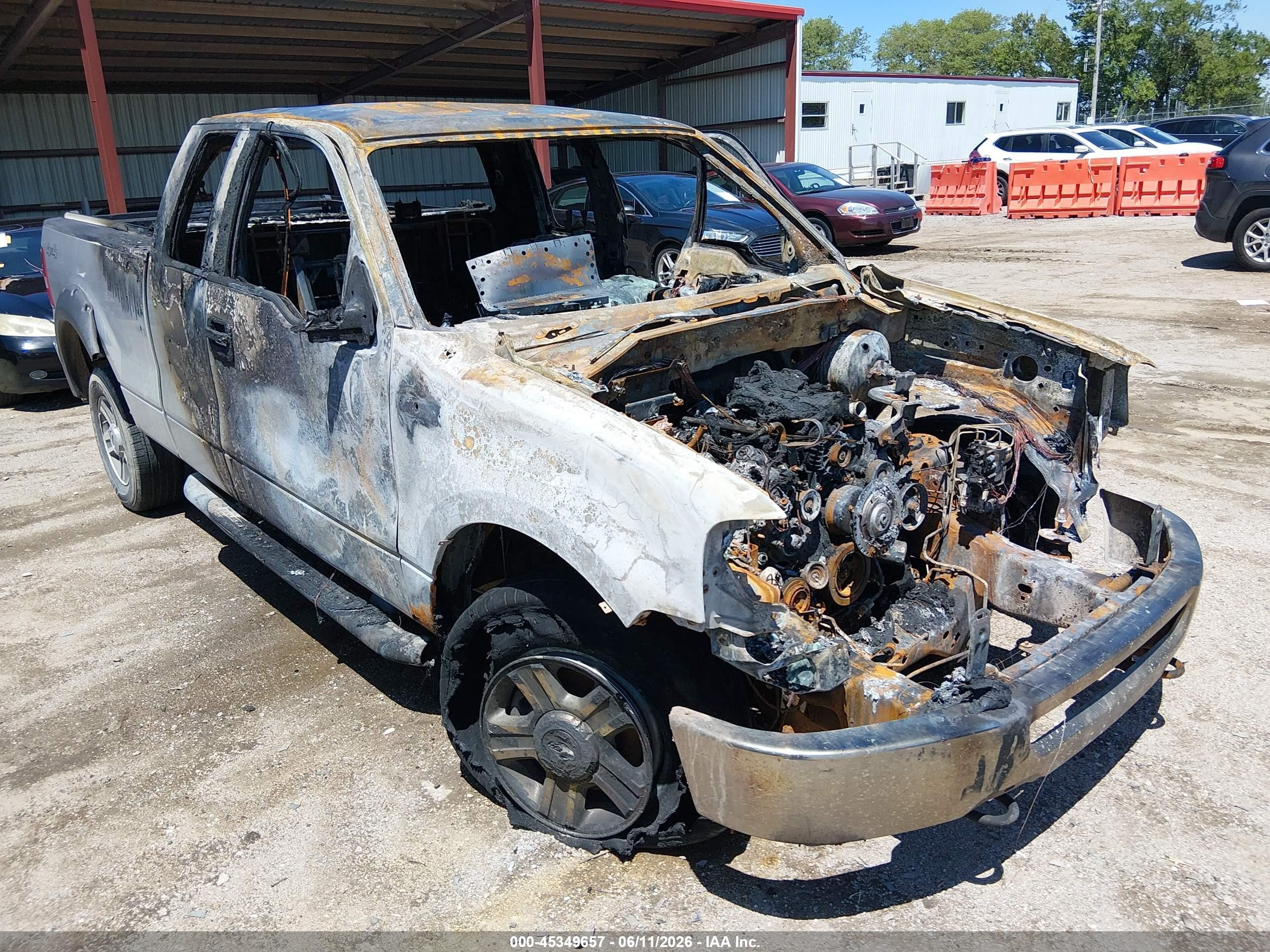 2007 Ford F-150   Silver vin: 1FTPX14V97FA14637