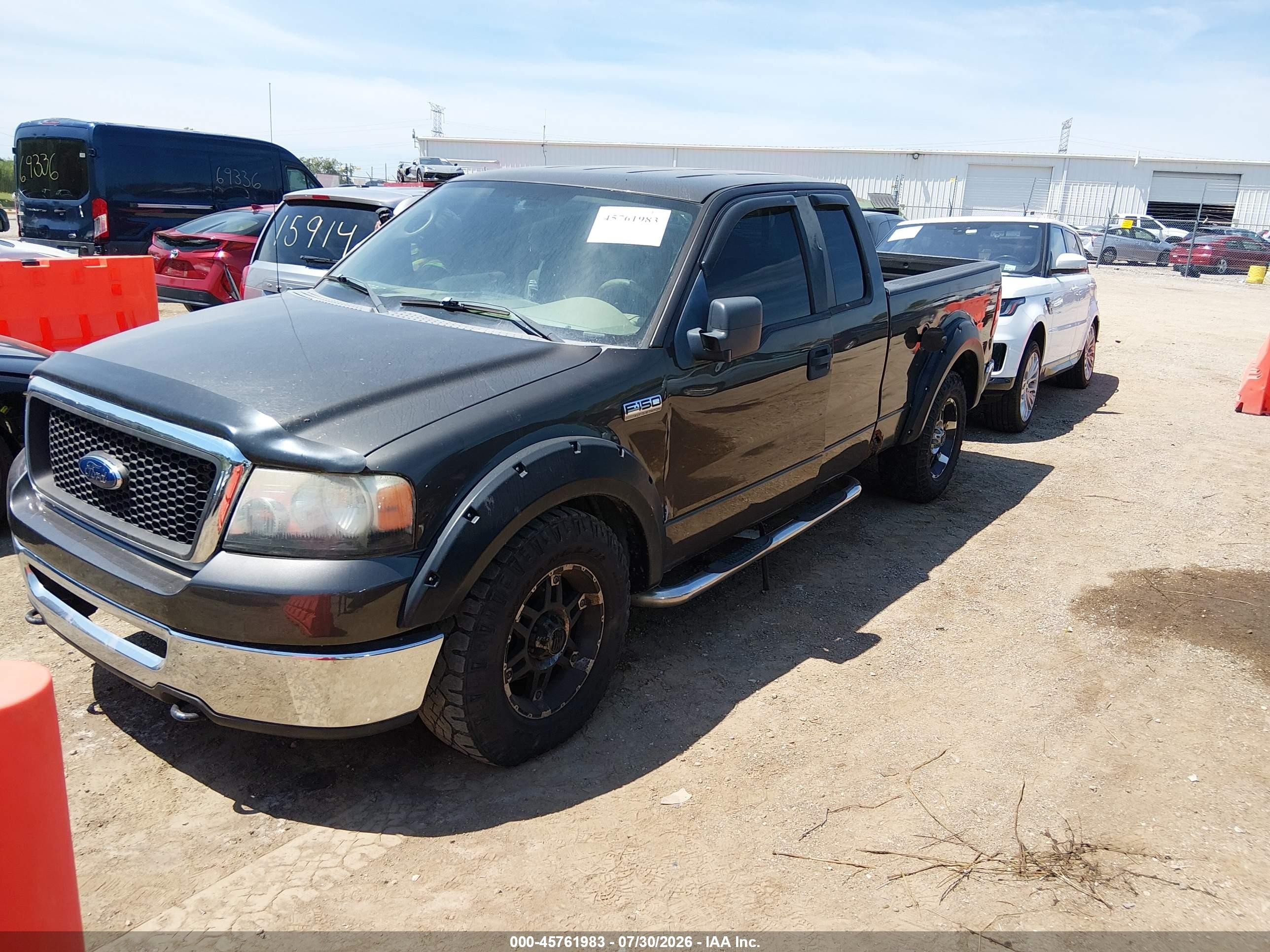 2007 Ford F-150 Fx4/lariat/xl/xlt Коричневый vin: 1FTPX14V97FA19482