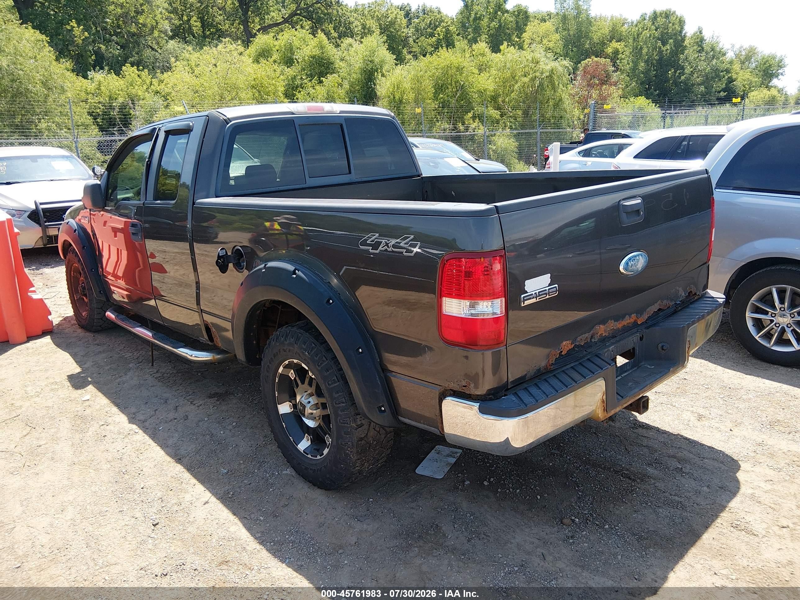 2007 Ford F-150 Fx4/lariat/xl/xlt Коричневый vin: 1FTPX14V97FA19482