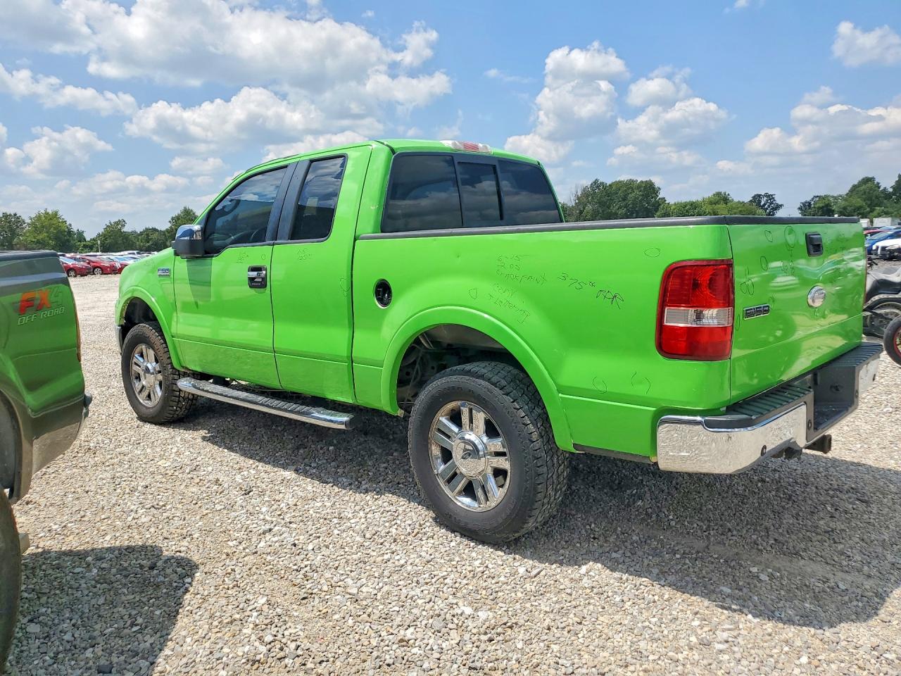 2007 Ford F150 Green vin: 1FTPX14V97FA36301