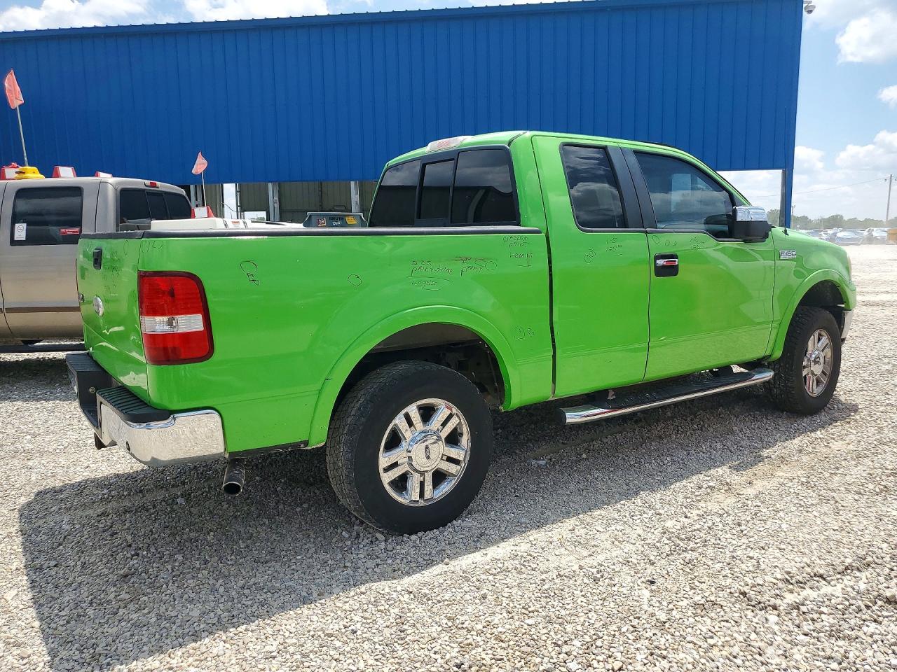 2007 Ford F150 Green vin: 1FTPX14V97FA36301