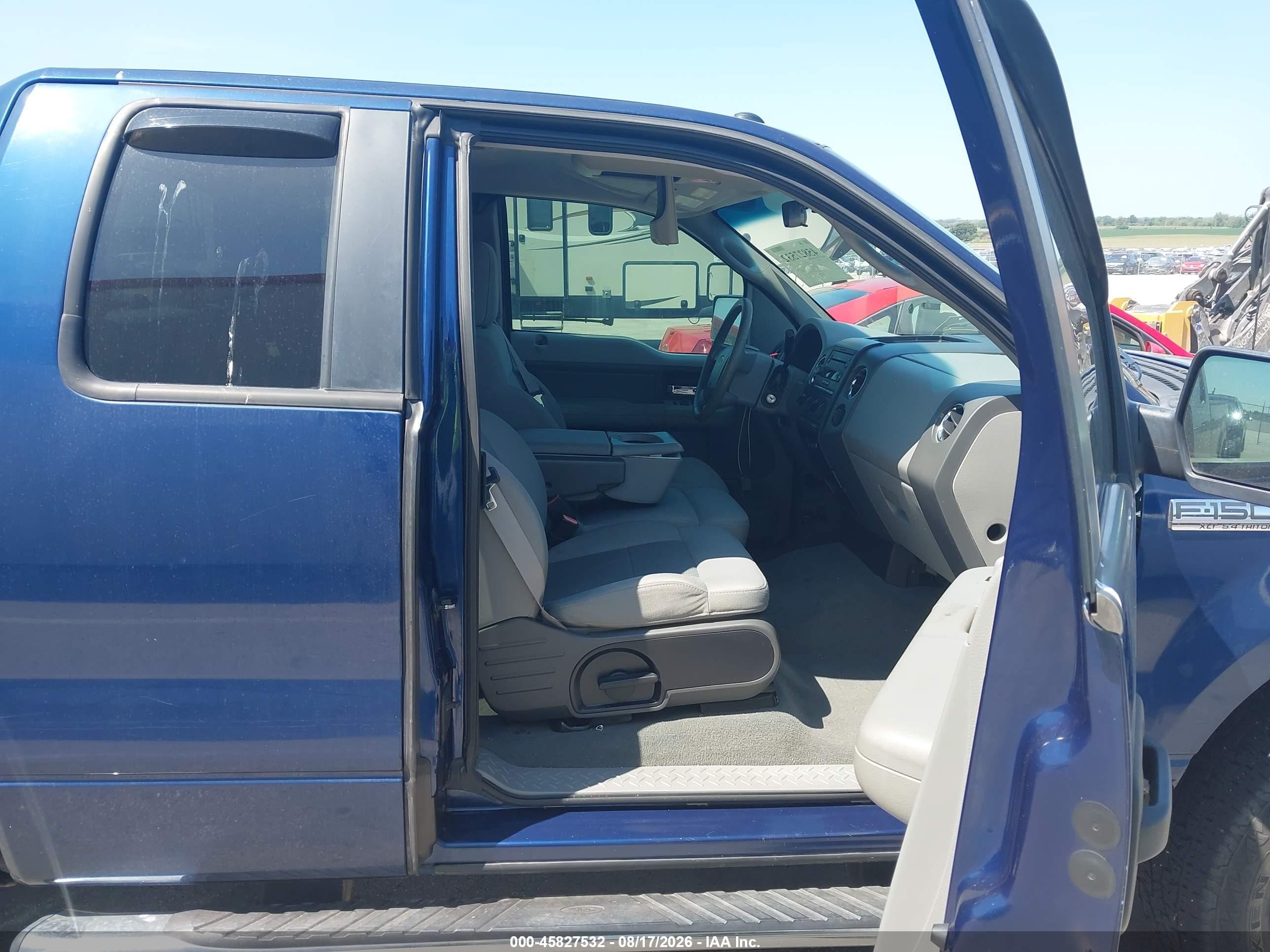 2007 Ford F-150 Fx4/lariat/xl/xlt Blue vin: 1FTPX14V97NA53038