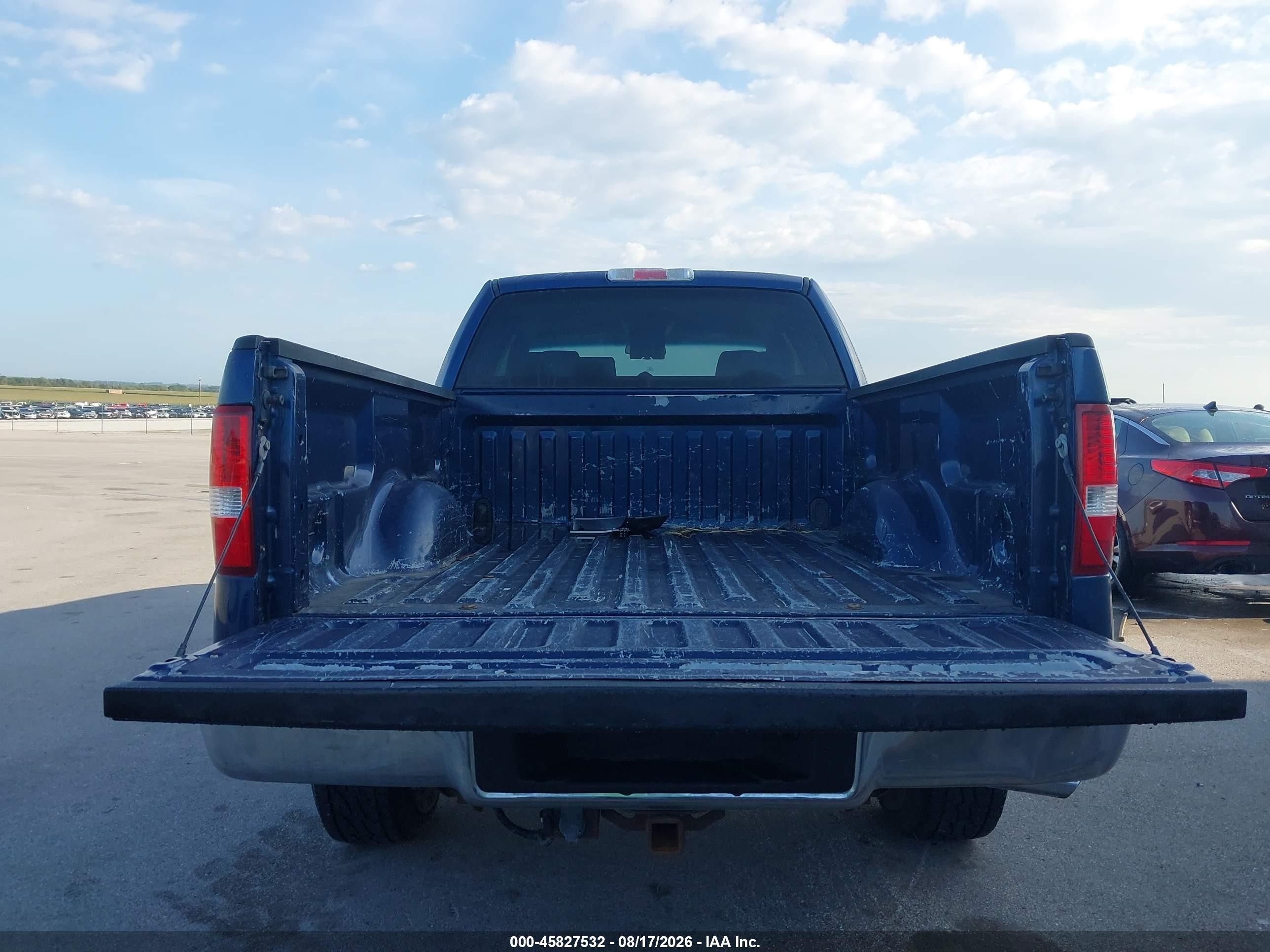 2007 Ford F-150 Fx4/lariat/xl/xlt Blue vin: 1FTPX14V97NA53038