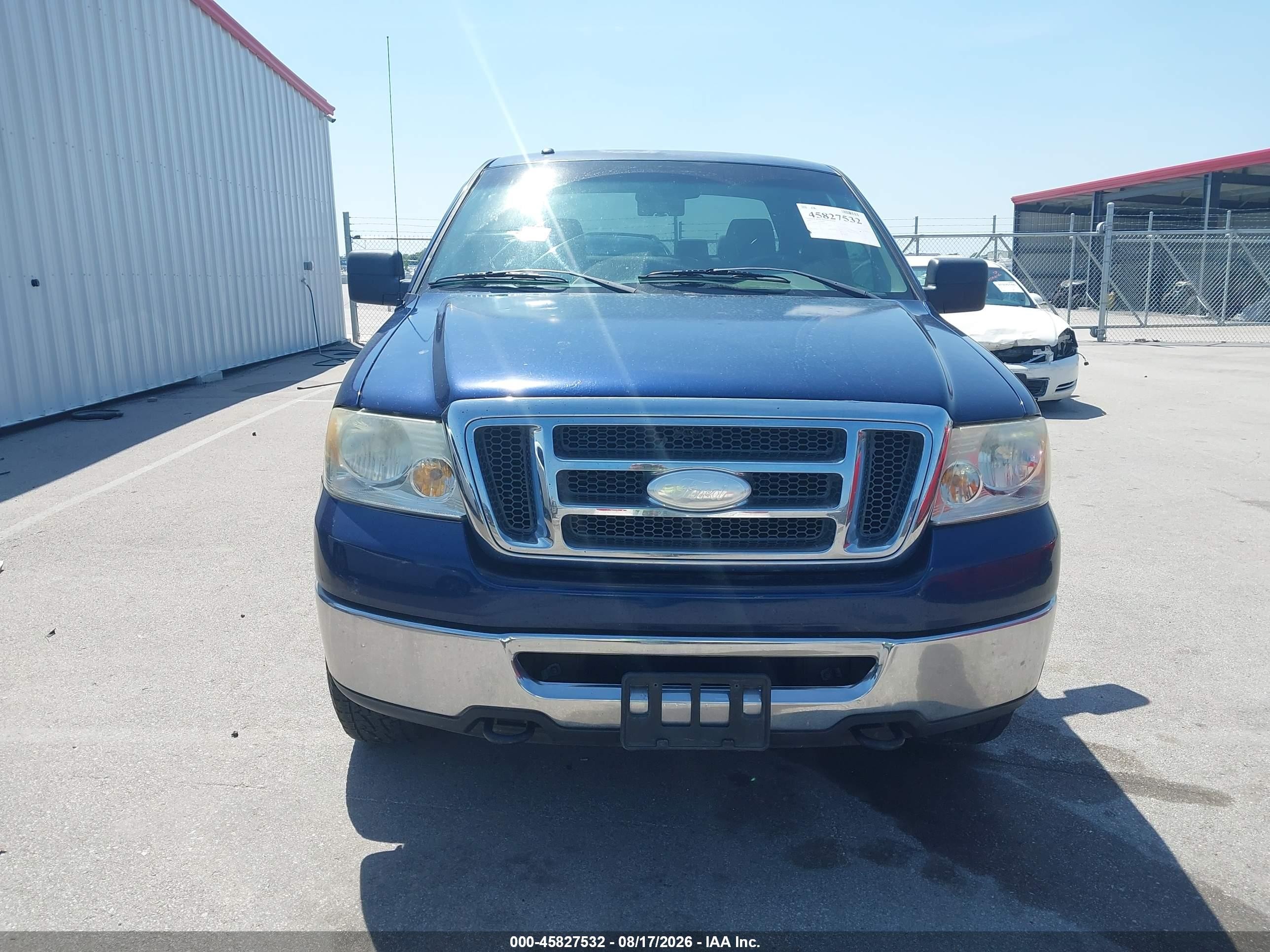 2007 Ford F-150 Fx4/lariat/xl/xlt Blue vin: 1FTPX14V97NA53038
