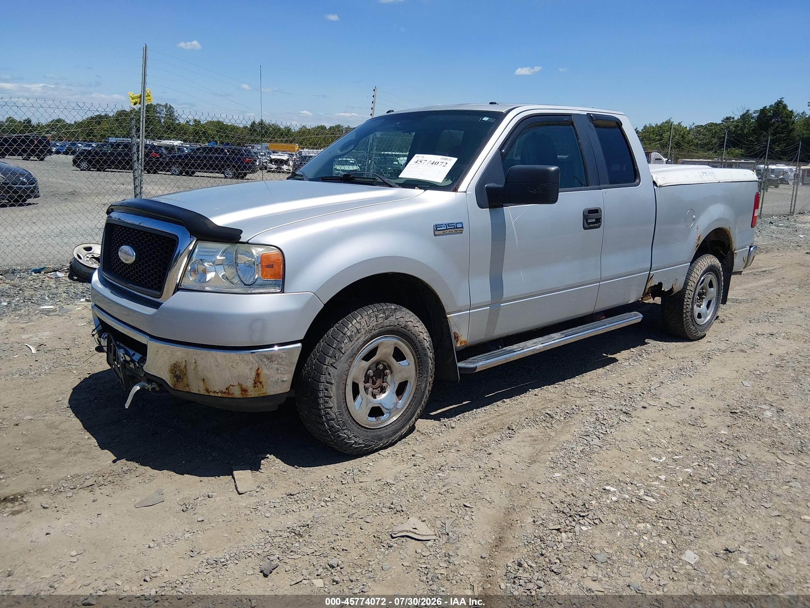 2008 Ford F-150 60th Anniversary/fx4/lariat/xl/xlt Серебряный vin: 1FTPX14V98FA02053