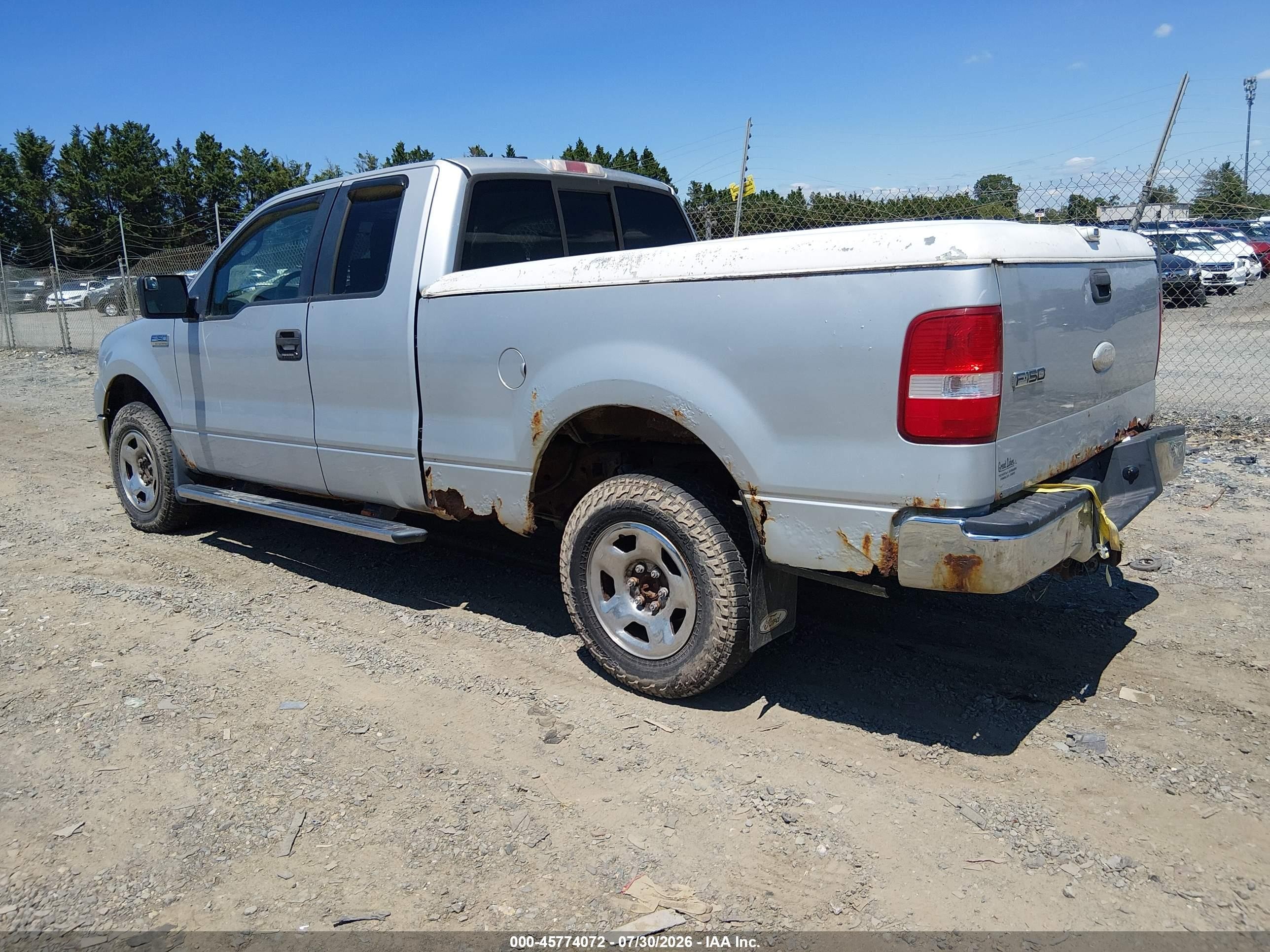 2008 Ford F-150 60th Anniversary/fx4/lariat/xl/xlt Серебряный vin: 1FTPX14V98FA02053