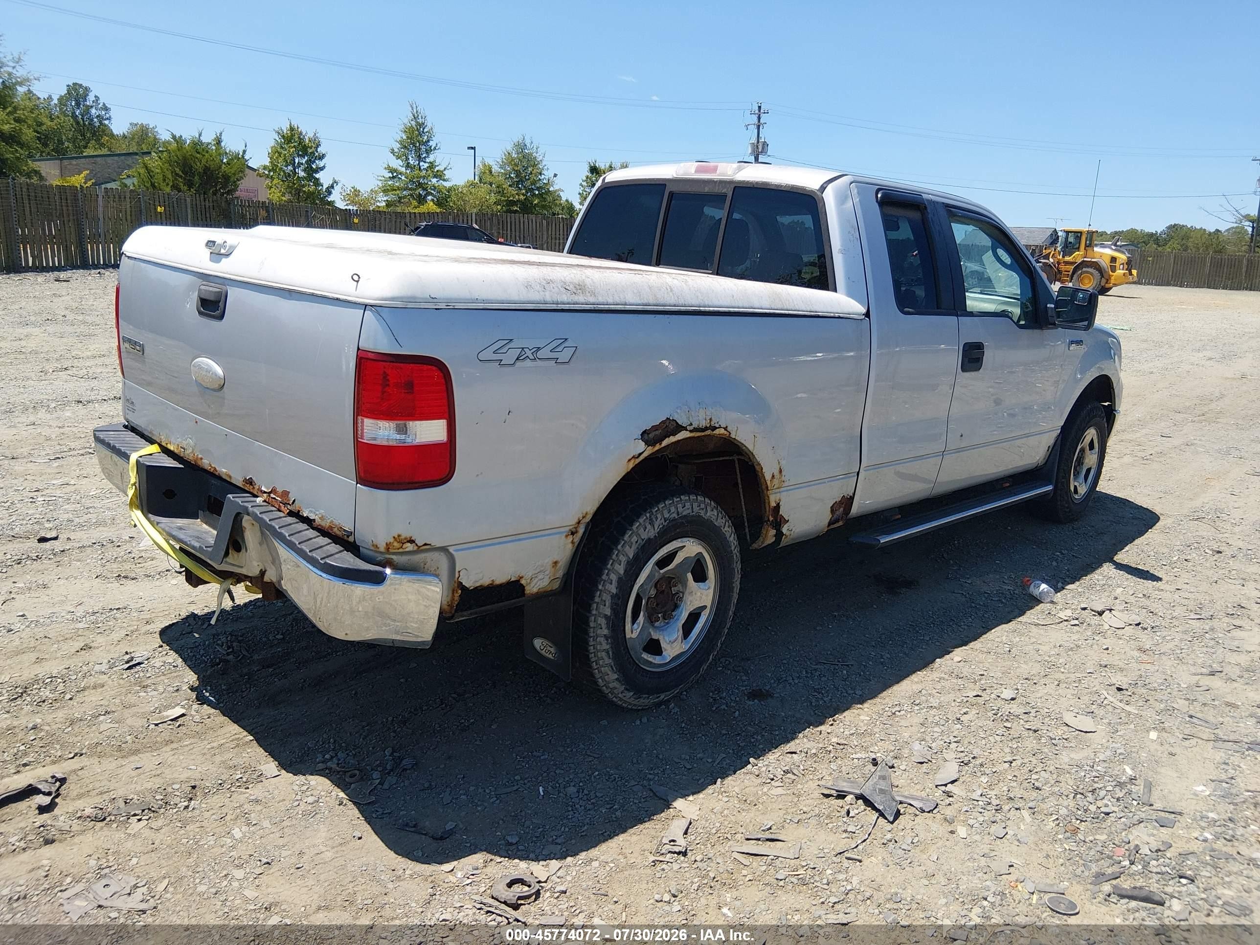 2008 Ford F-150 60th Anniversary/fx4/lariat/xl/xlt Серебряный vin: 1FTPX14V98FA02053