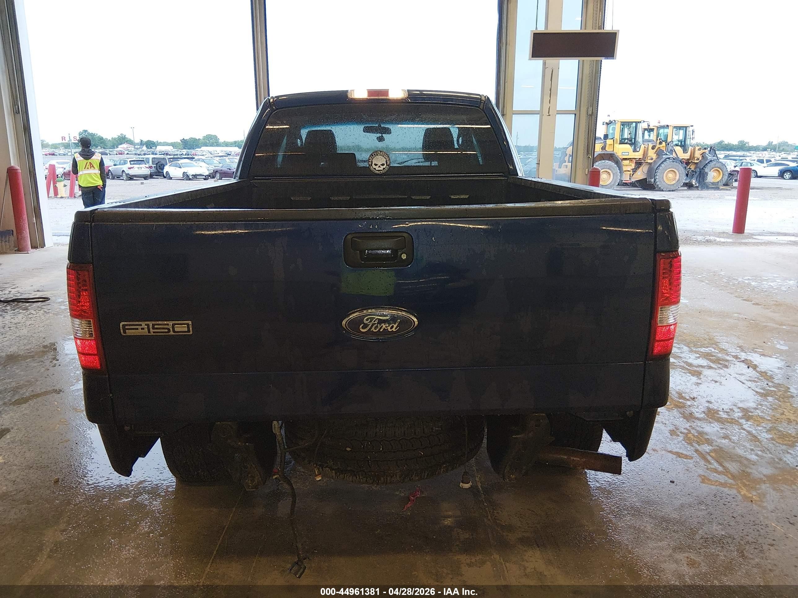 2008 Ford F-150 Fx4/lariat/xl/xlt Blue vin: 1FTPX14V98FA42763
