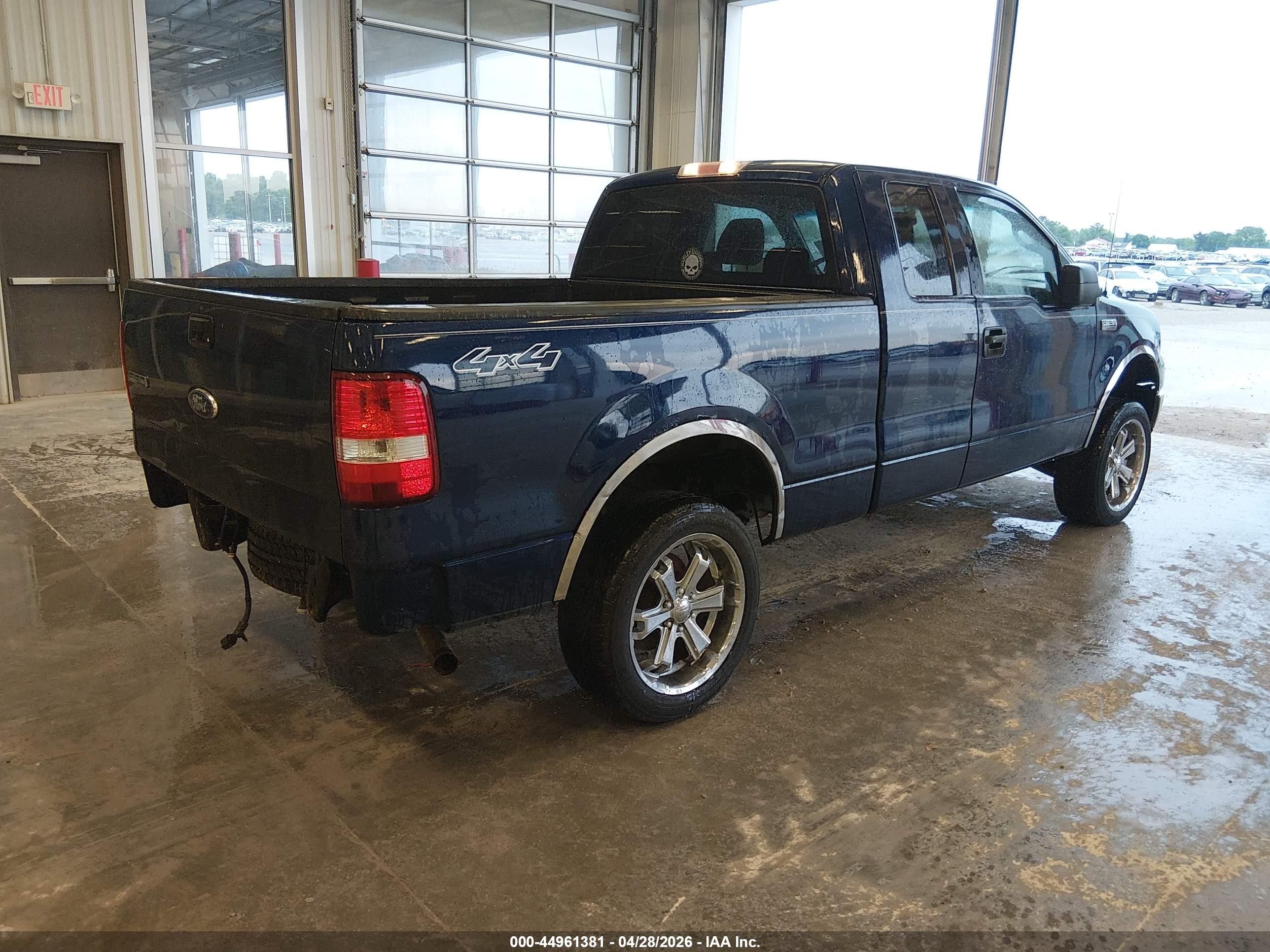 2008 Ford F-150 Fx4/lariat/xl/xlt Blue vin: 1FTPX14V98FA42763