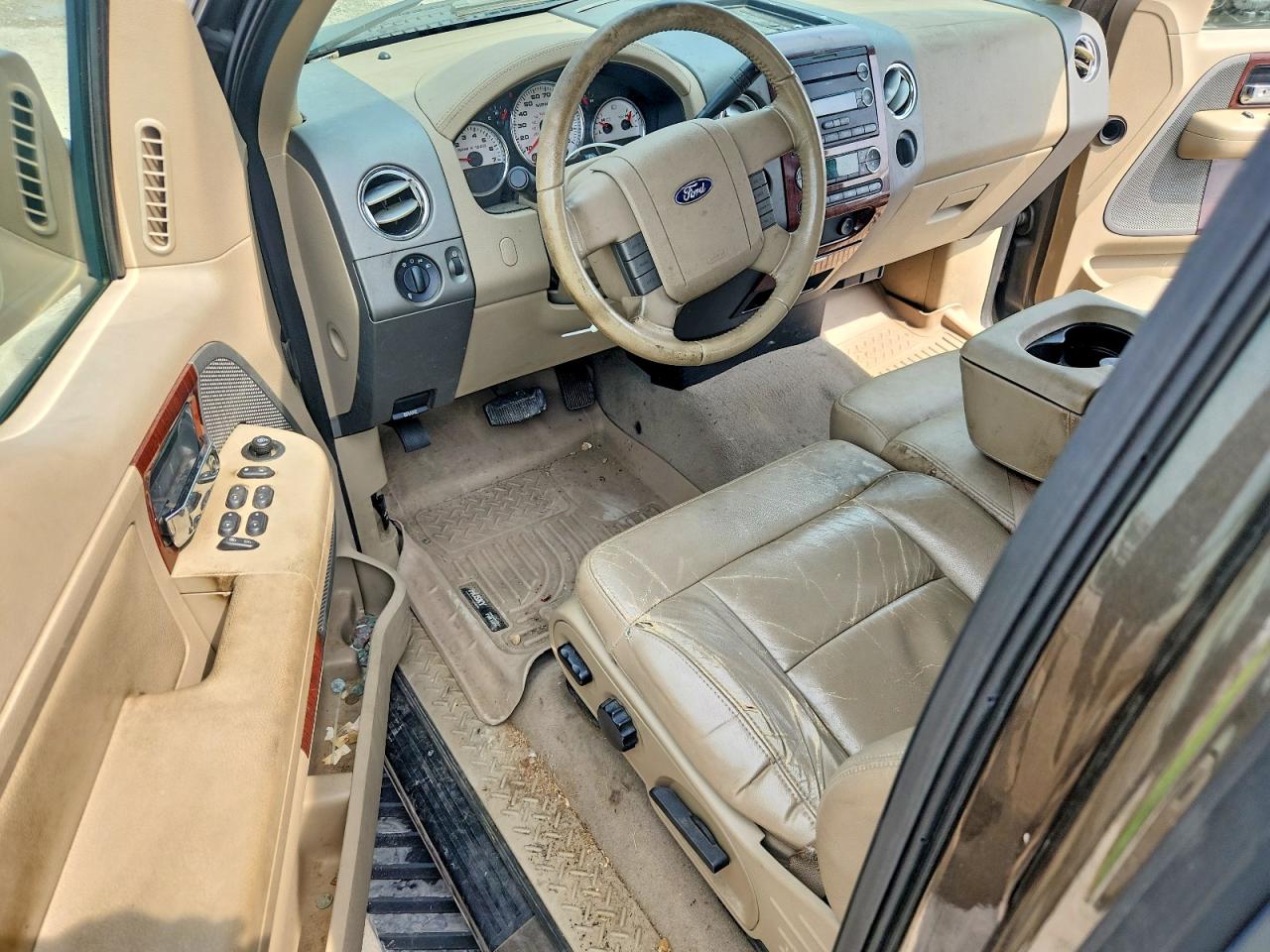 2008 Ford F150 Brown vin: 1FTPX14V98FC13026