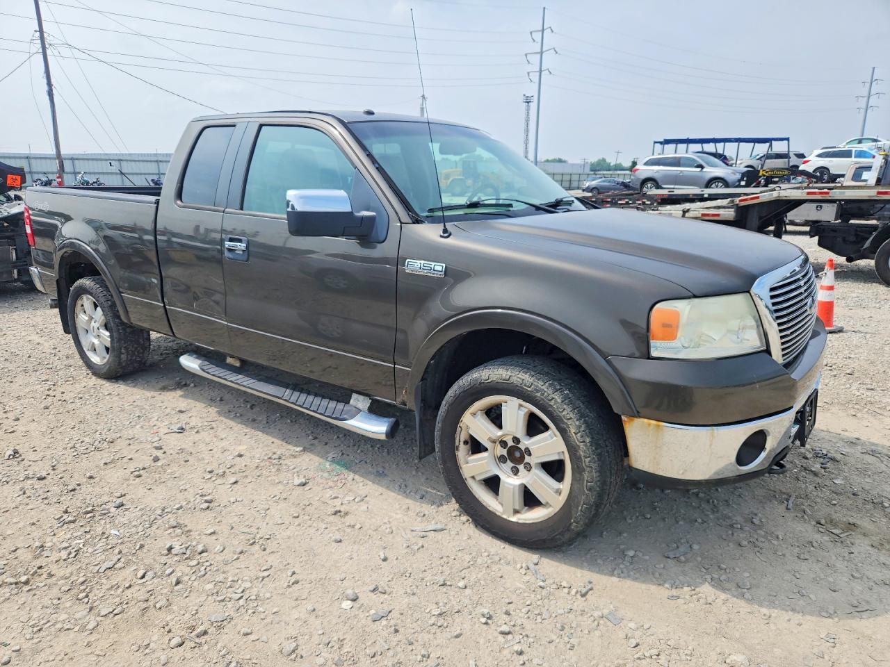 2008 Ford F150 Brown vin: 1FTPX14V98FC13026