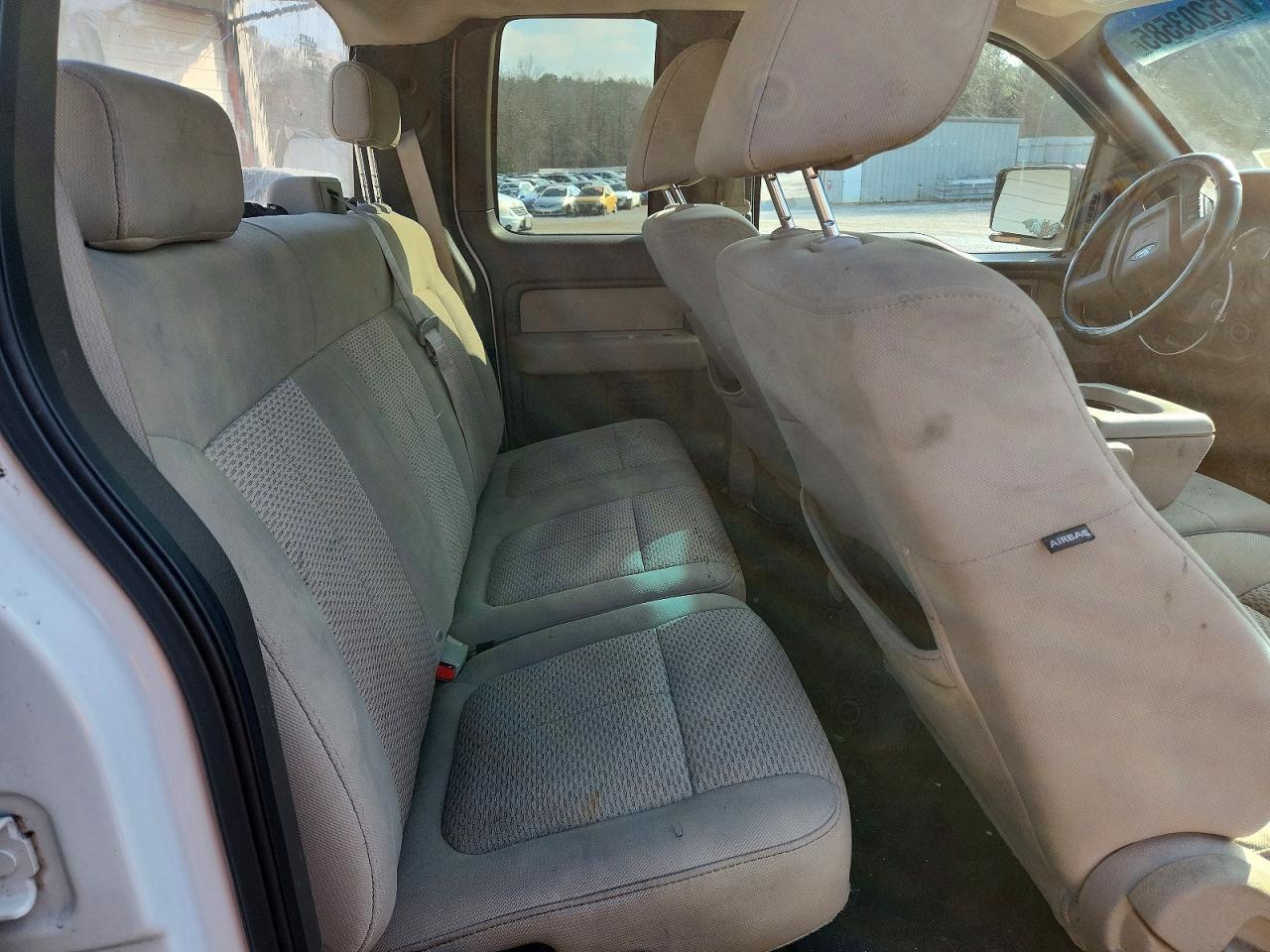 2009 Ford F150 Super Cab Белый vin: 1FTPX14V99FA09618