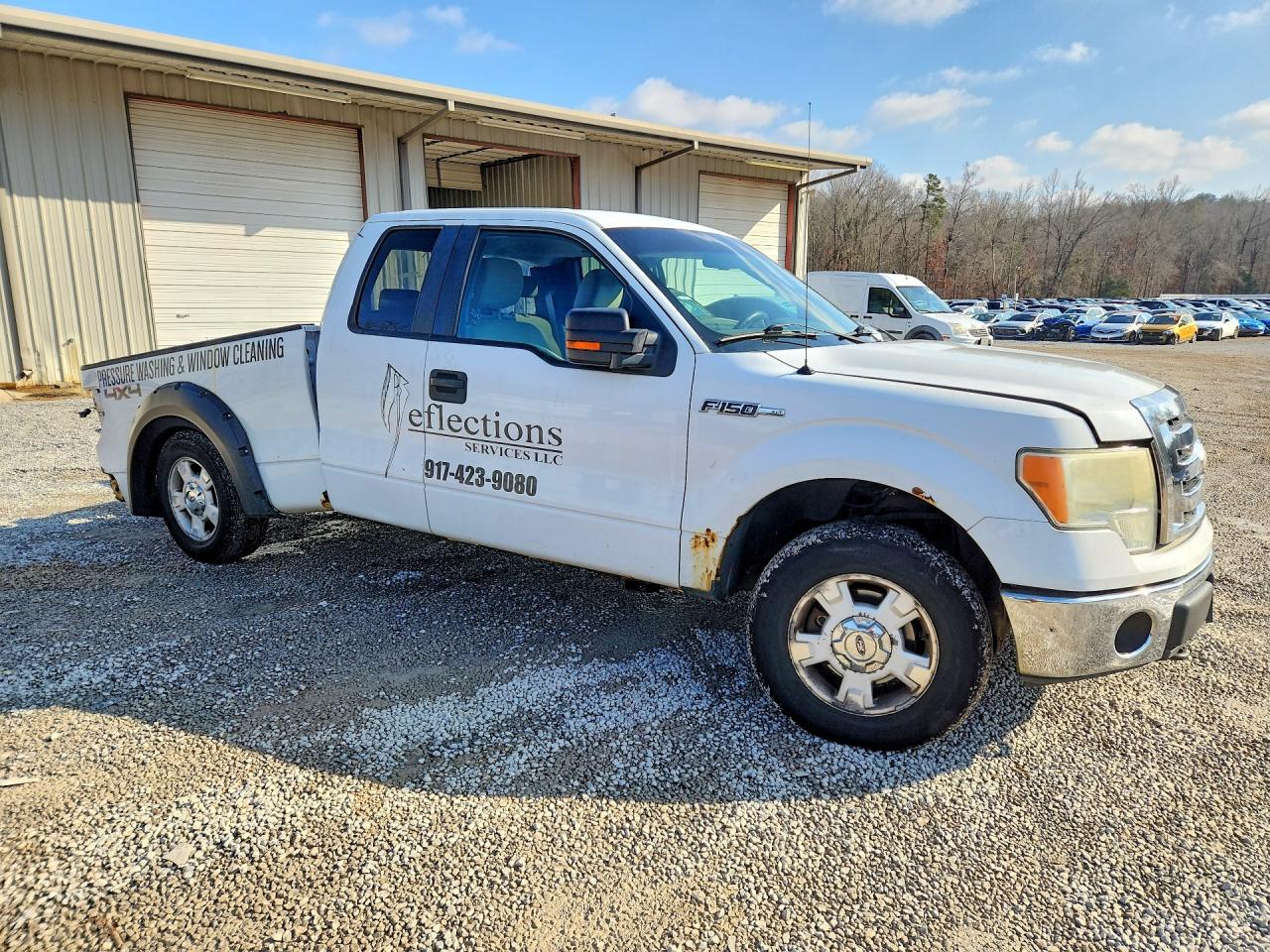 2009 Ford F150 Super Cab Белый vin: 1FTPX14V99FA09618