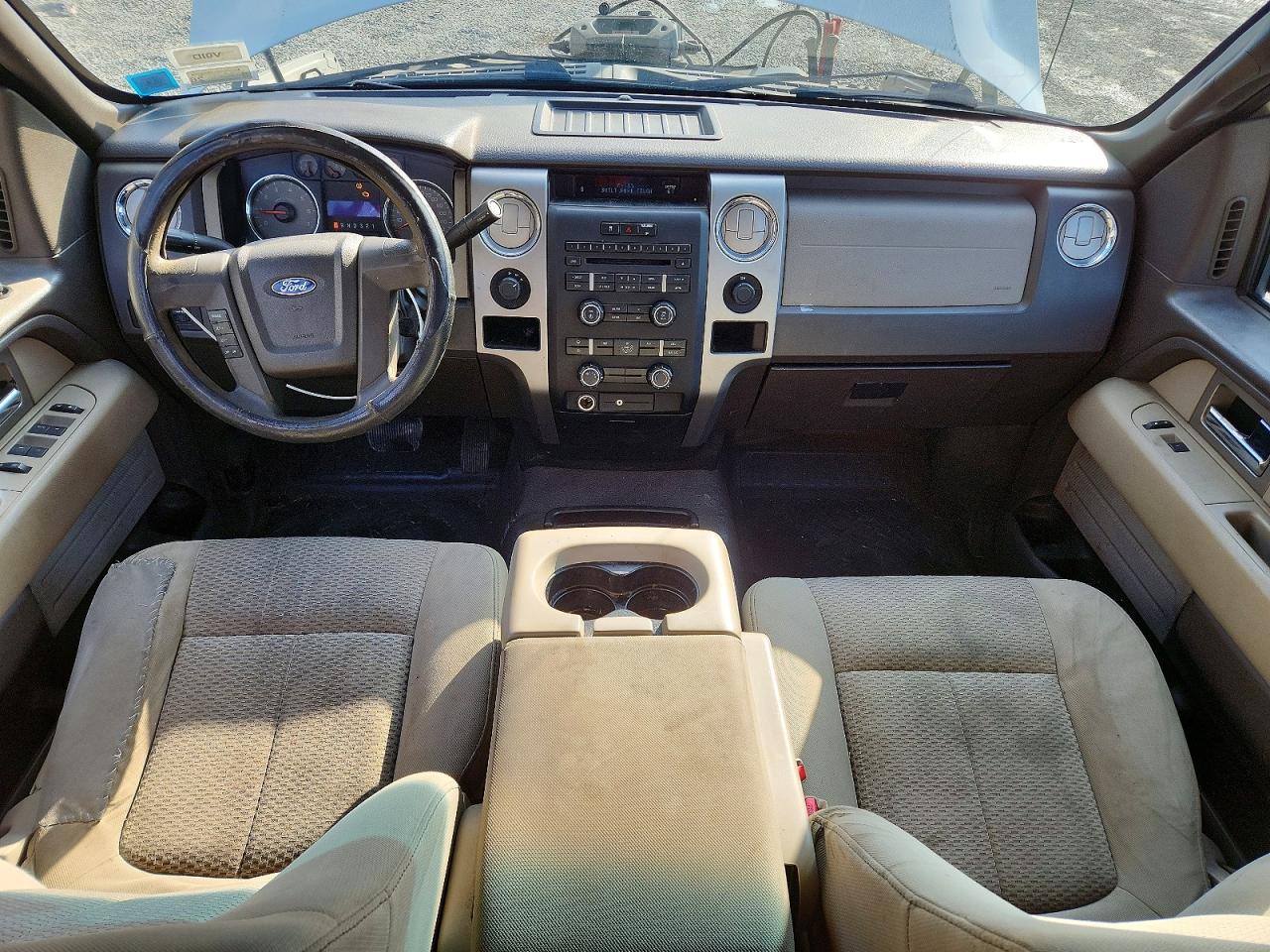2009 Ford F150 Super Cab Белый vin: 1FTPX14V99FA09618