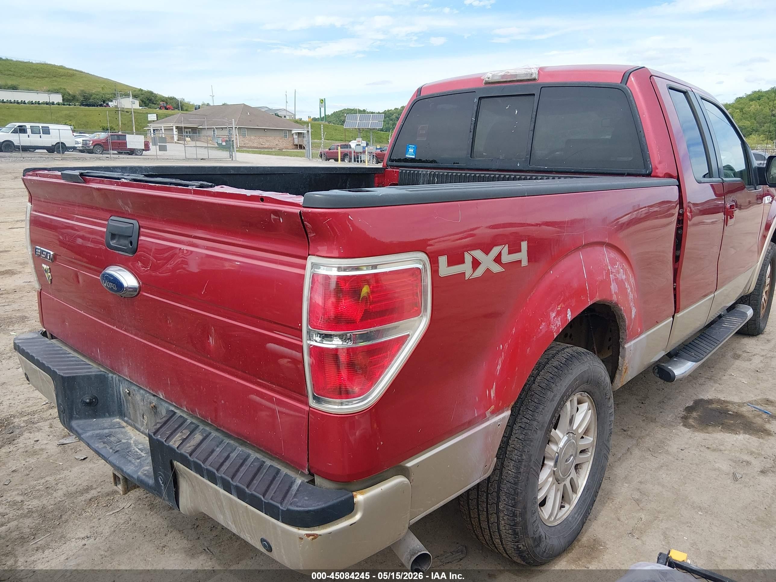 2009 Ford F-150 Fx4/lariat/xl/xlt Красный vin: 1FTPX14V99FA56955