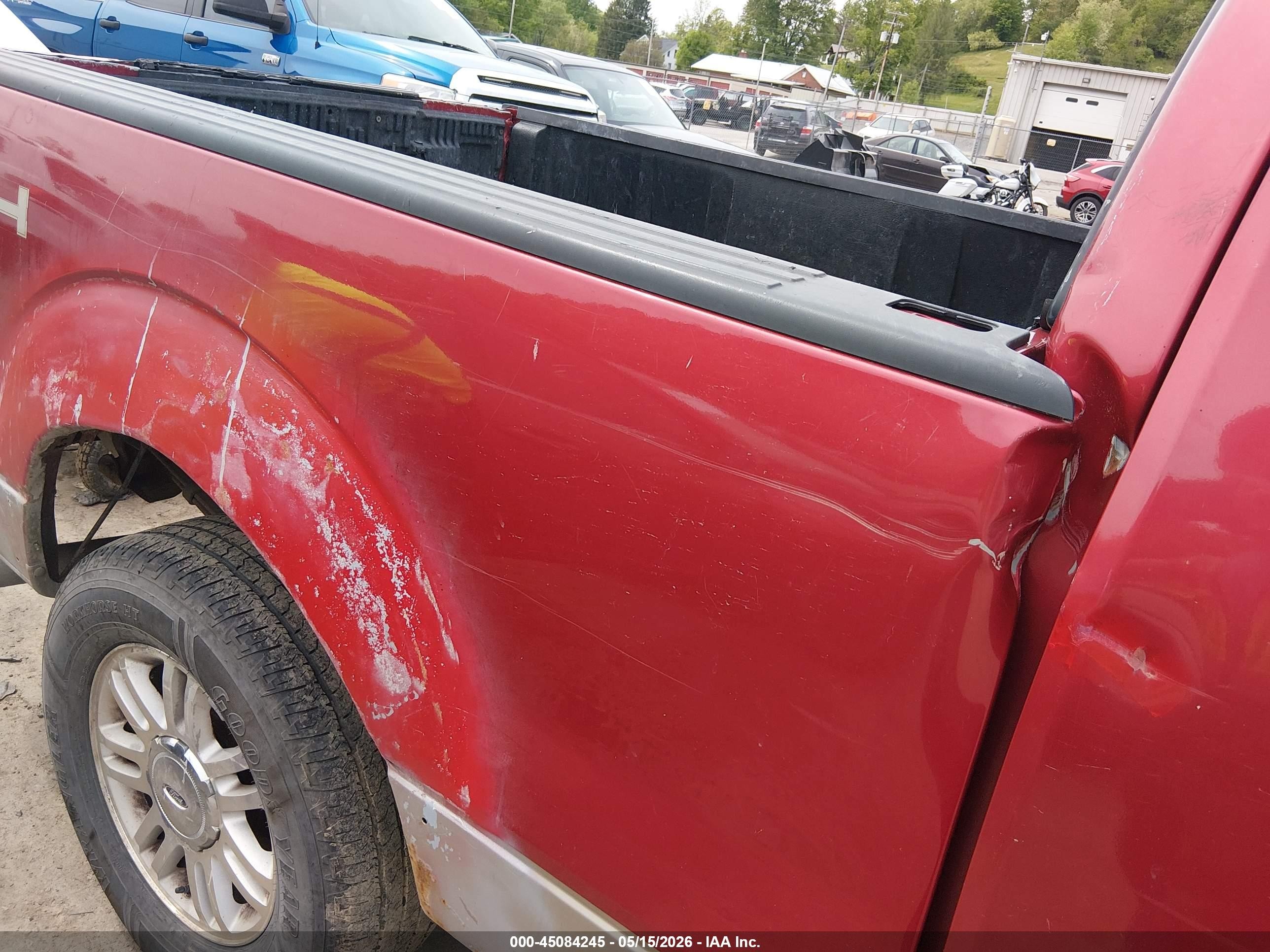 2009 Ford F-150 Fx4/lariat/xl/xlt Красный vin: 1FTPX14V99FA56955