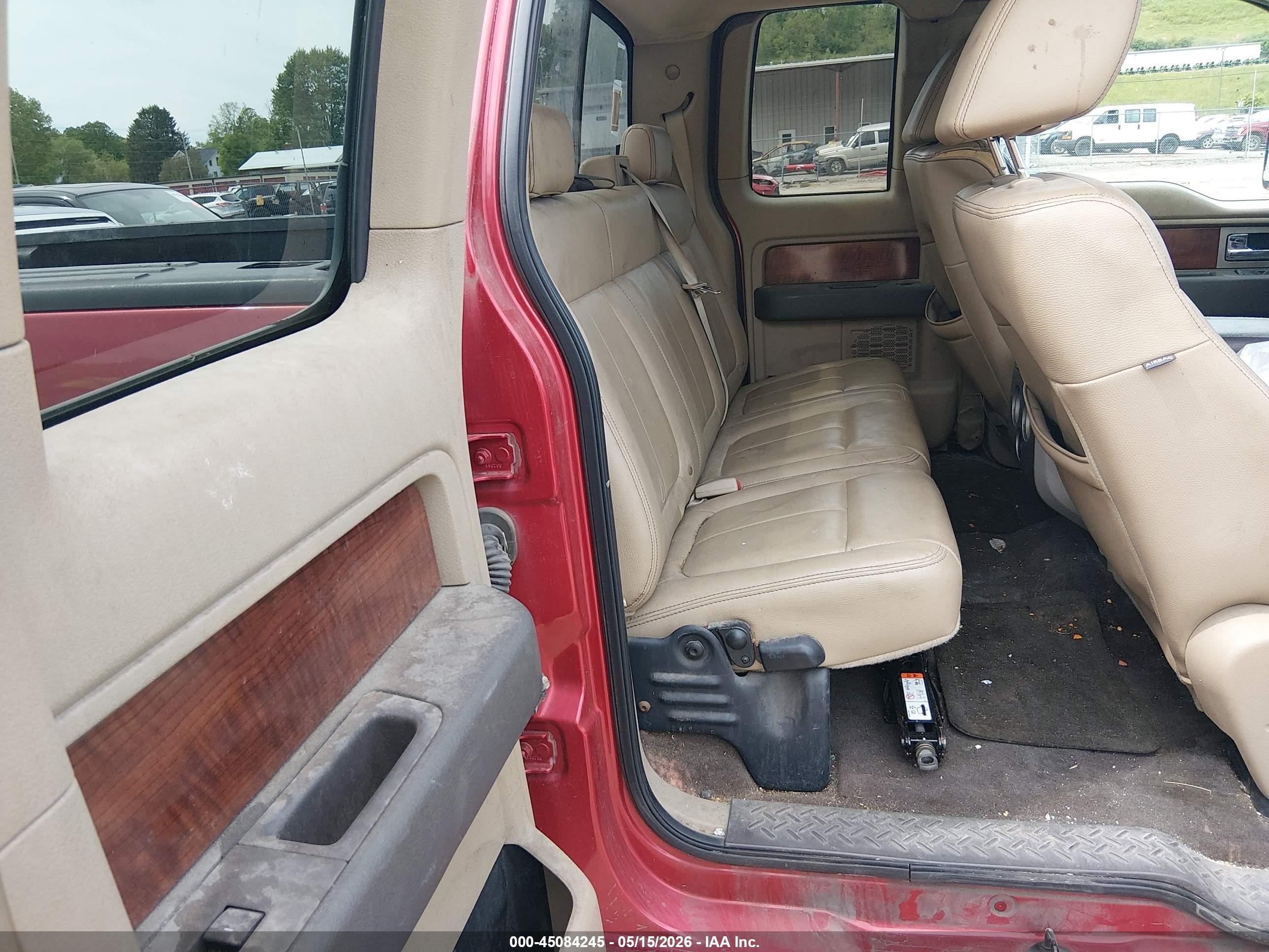 2009 Ford F-150 Fx4/lariat/xl/xlt Красный vin: 1FTPX14V99FA56955