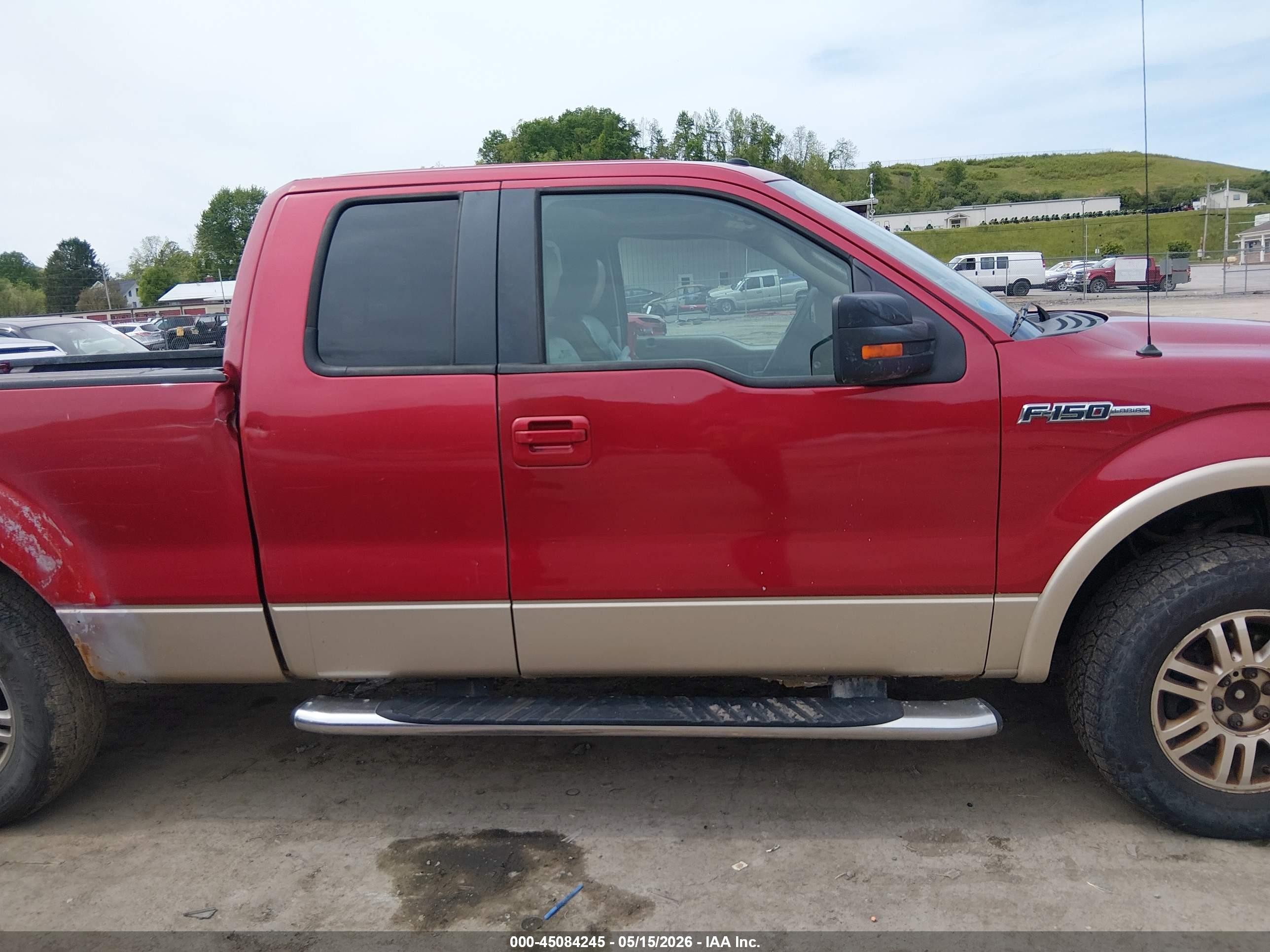 2009 Ford F-150 Fx4/lariat/xl/xlt Красный vin: 1FTPX14V99FA56955