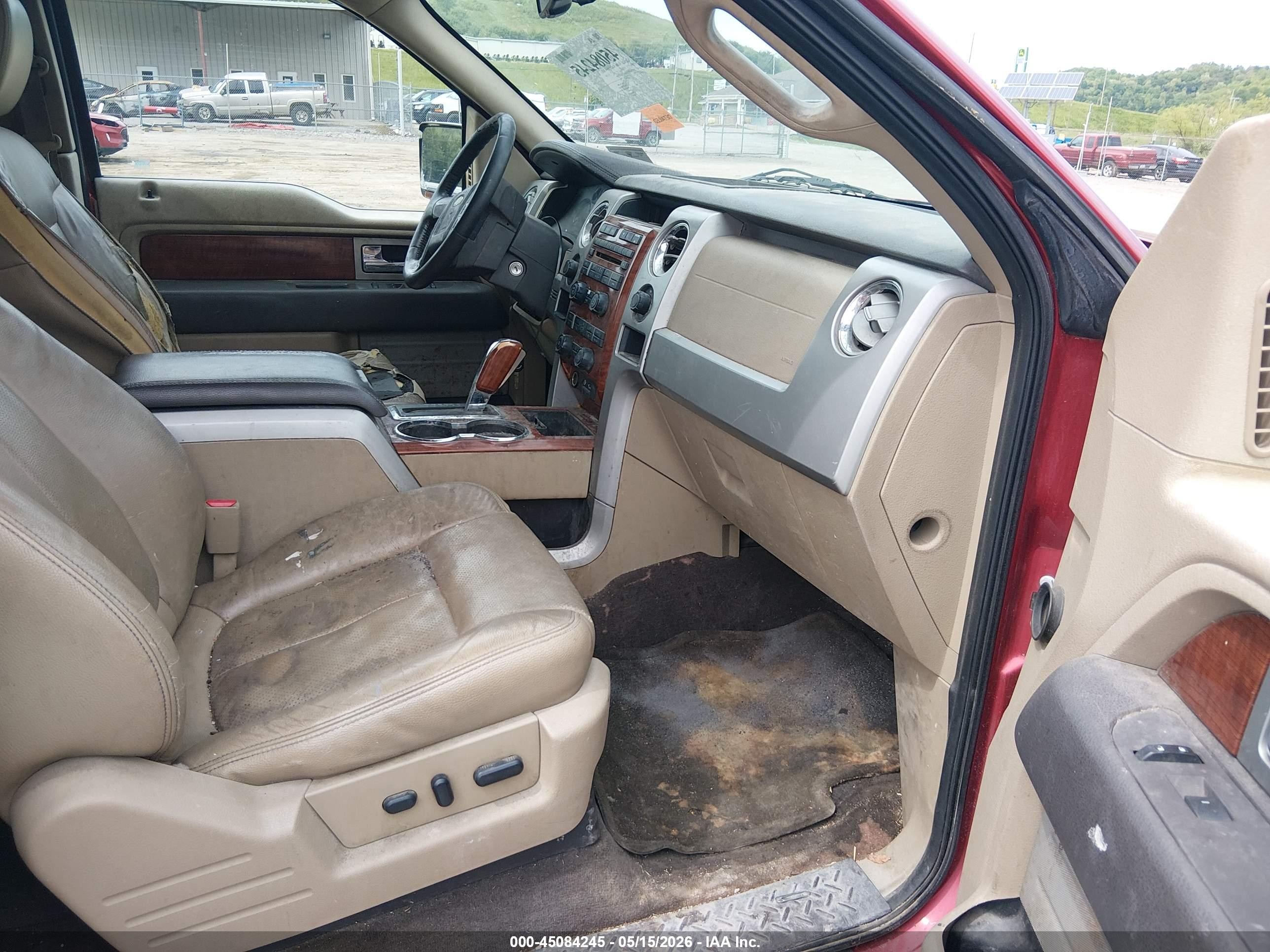 2009 Ford F-150 Fx4/lariat/xl/xlt Красный vin: 1FTPX14V99FA56955