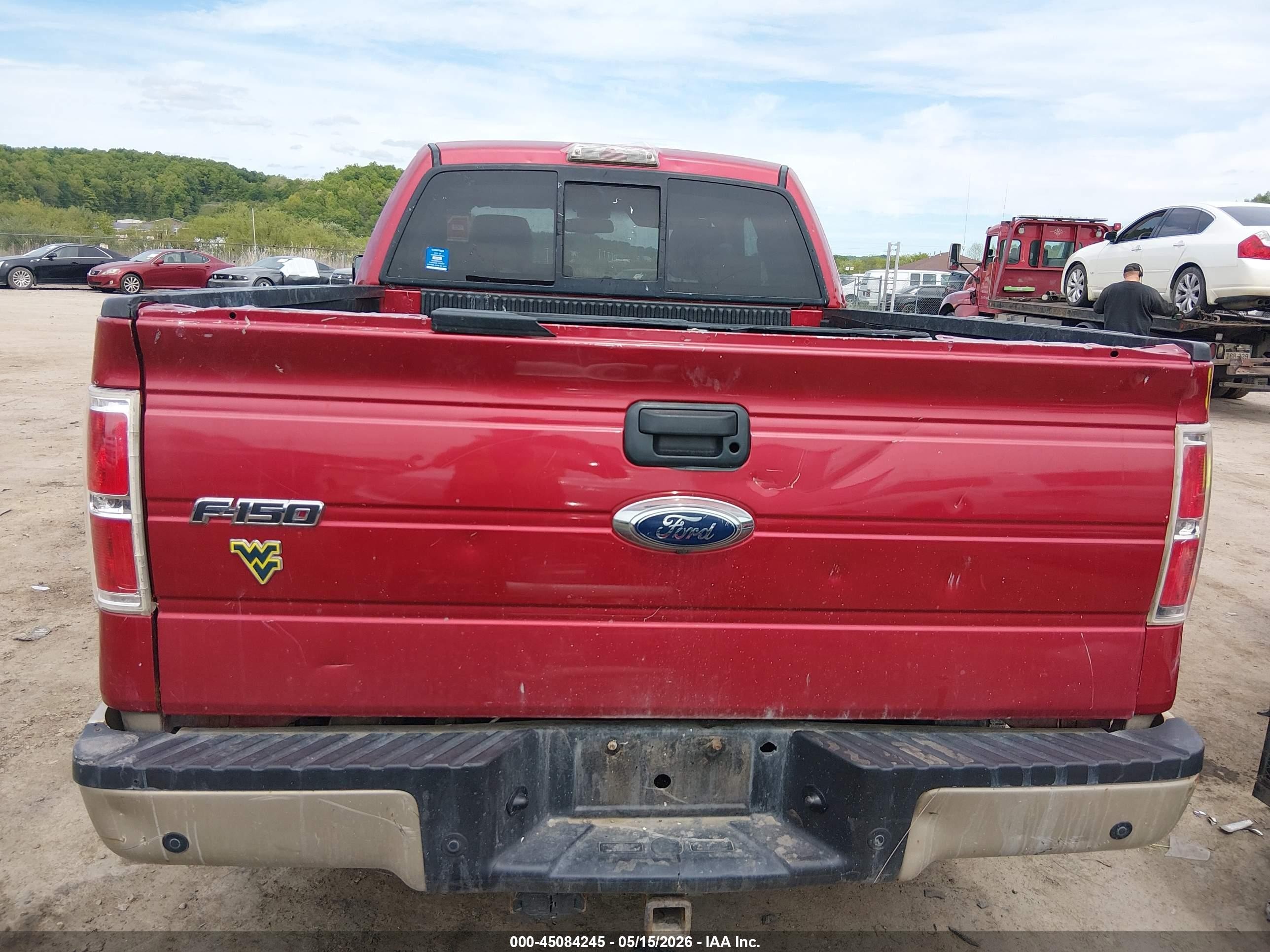 2009 Ford F-150 Fx4/lariat/xl/xlt Красный vin: 1FTPX14V99FA56955