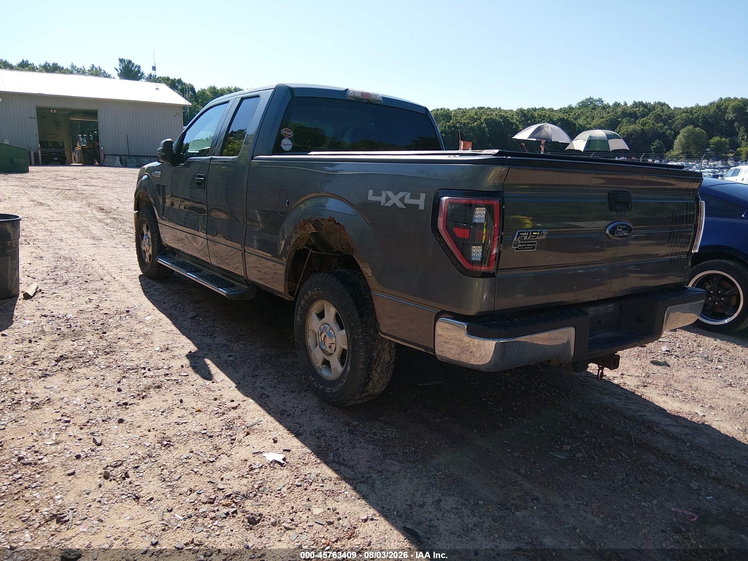 2009 Ford F-150 Fx4/lariat/xl/xlt Gray vin: 1FTPX14V99FA62464