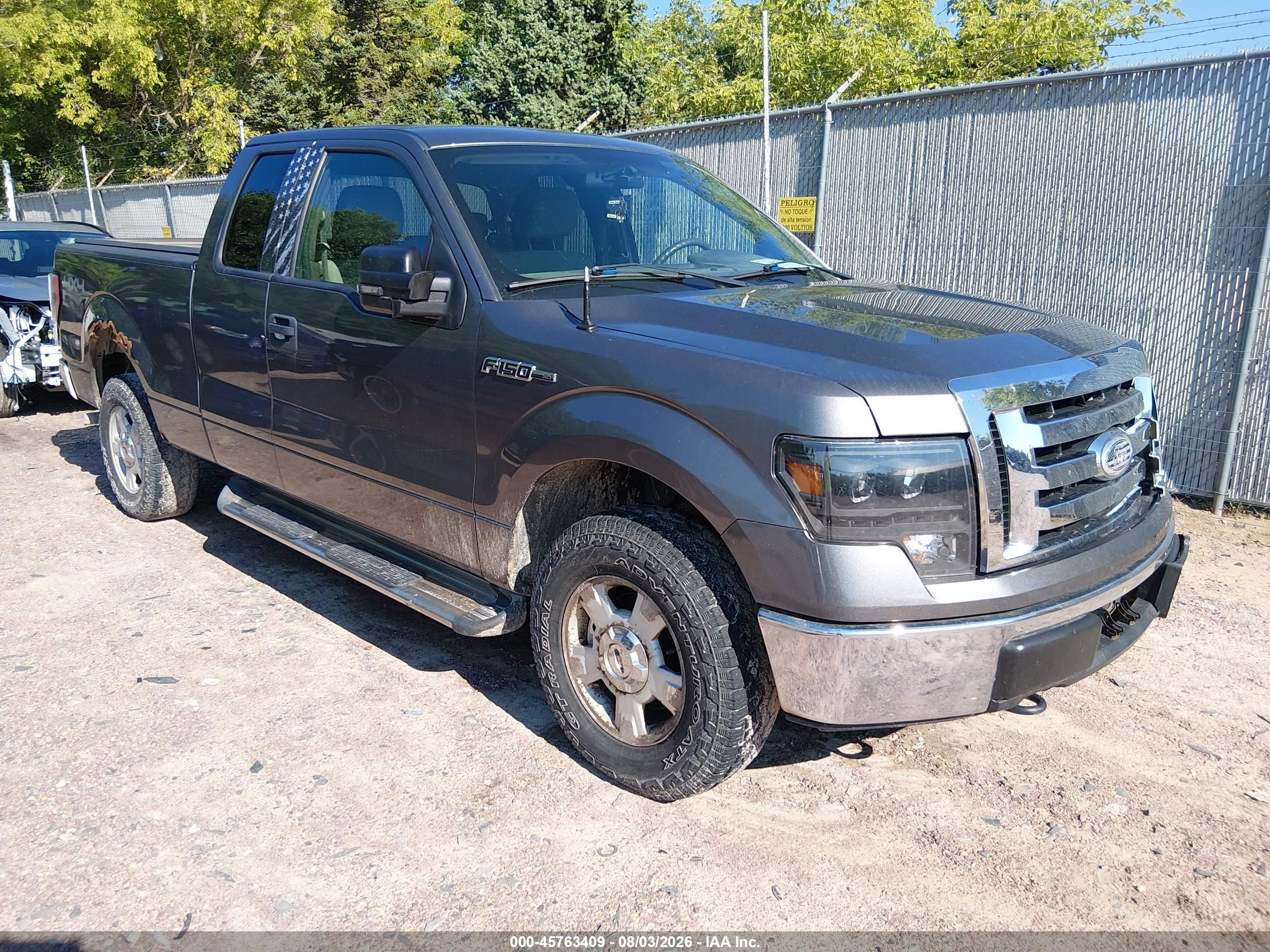 2009 Ford F-150 Fx4/lariat/xl/xlt Gray vin: 1FTPX14V99FA62464