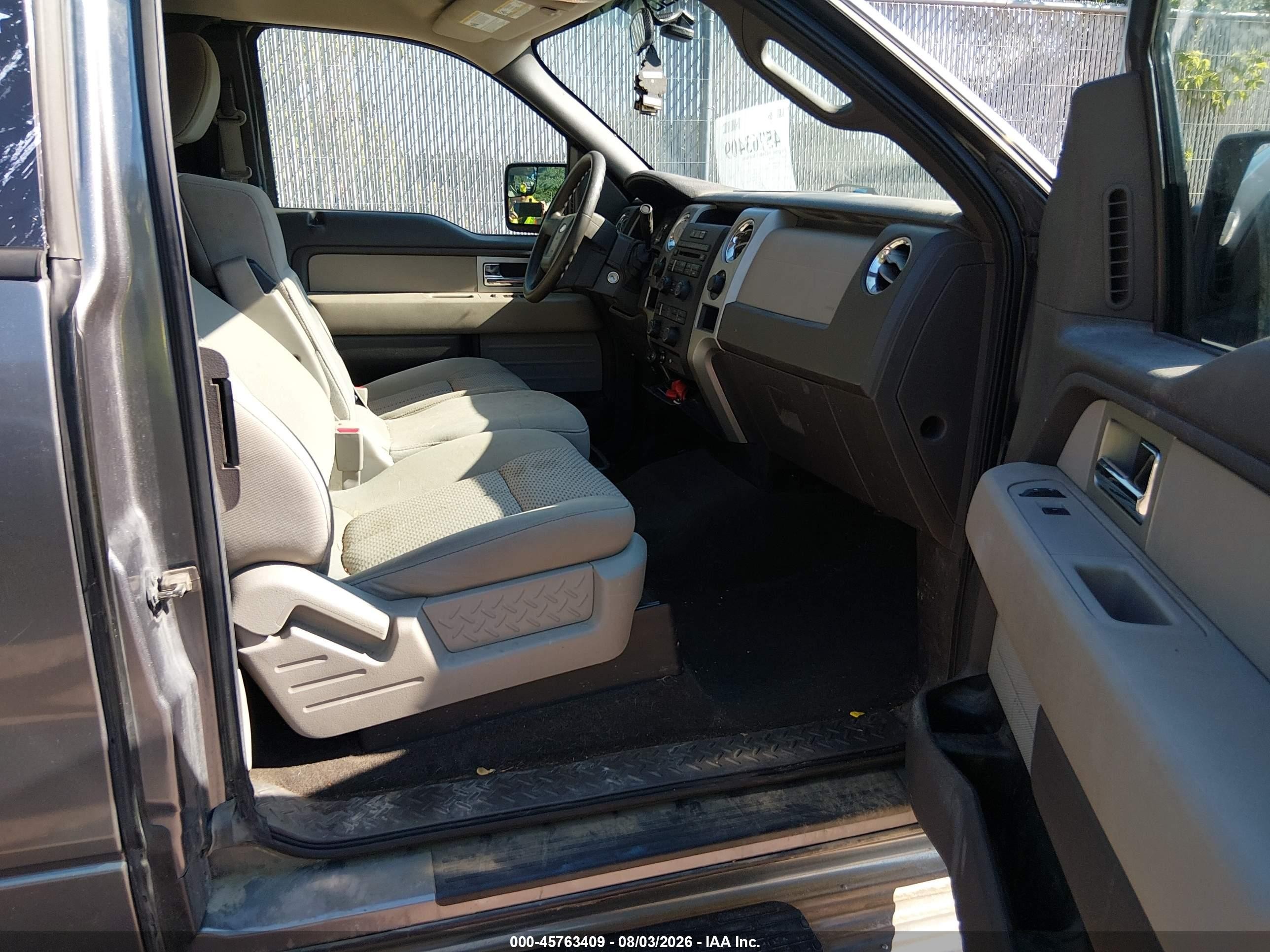2009 Ford F-150 Fx4/lariat/xl/xlt Gray vin: 1FTPX14V99FA62464