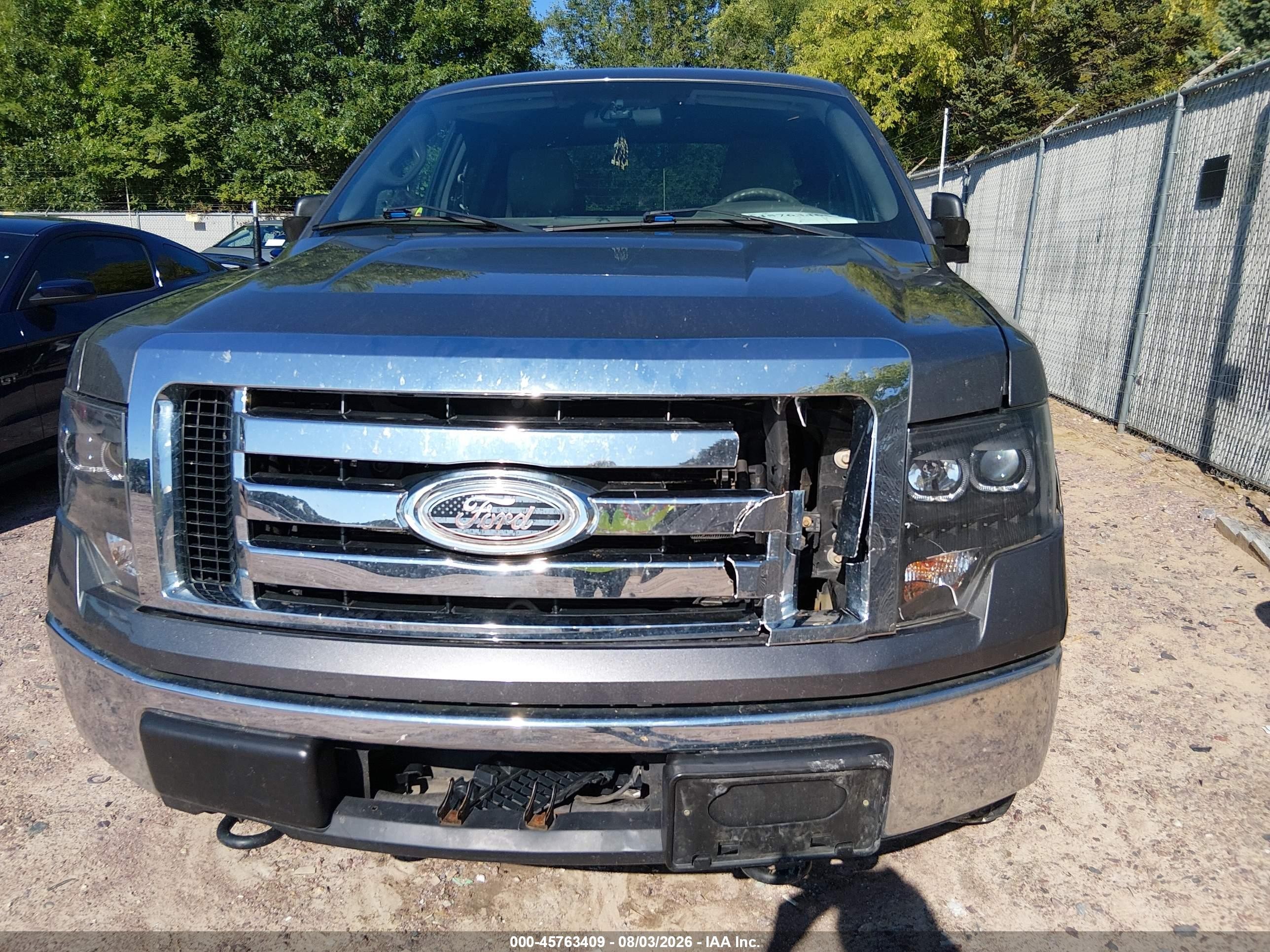 2009 Ford F-150 Fx4/lariat/xl/xlt Gray vin: 1FTPX14V99FA62464