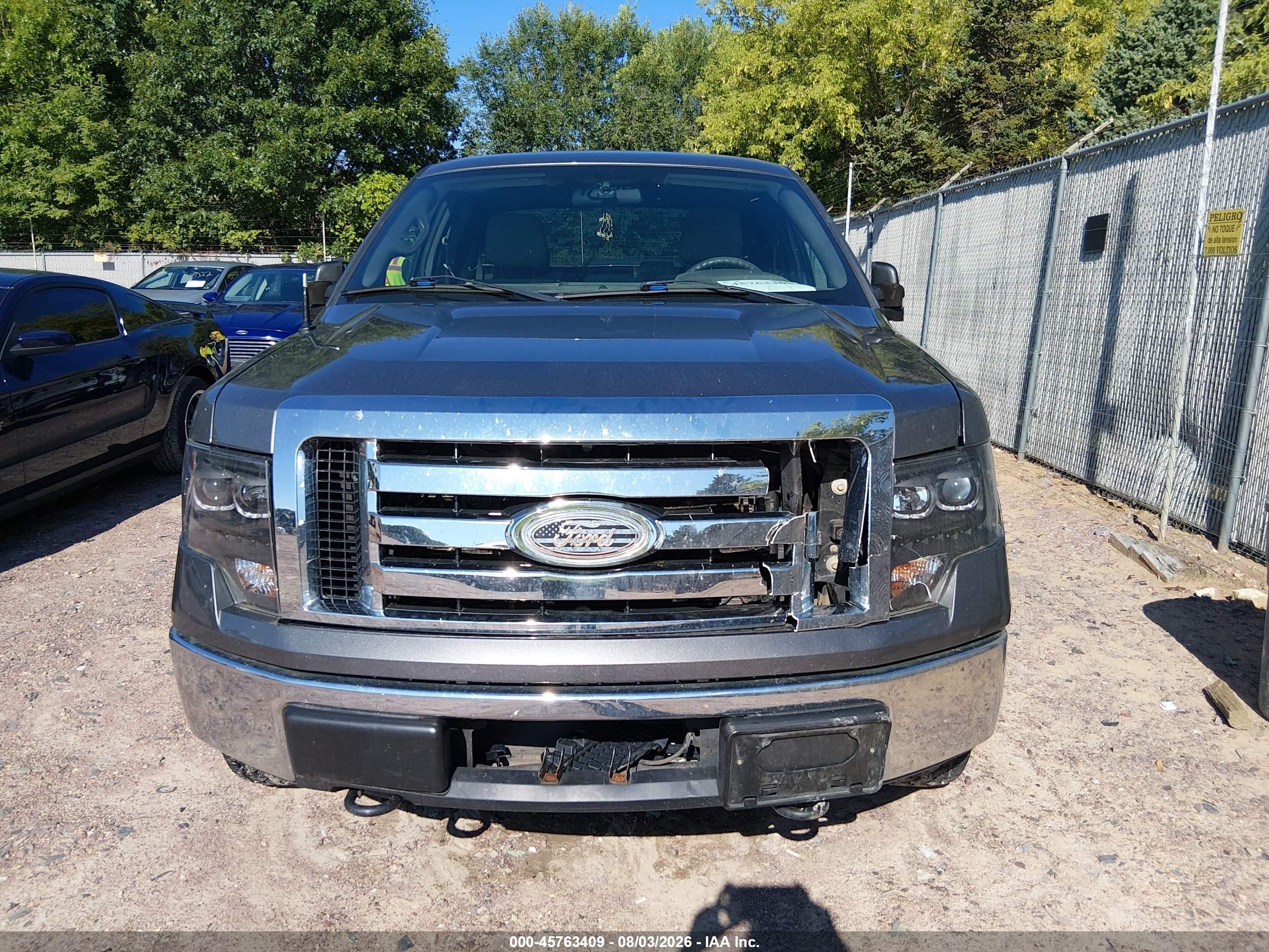 2009 Ford F-150 Fx4/lariat/xl/xlt Gray vin: 1FTPX14V99FA62464
