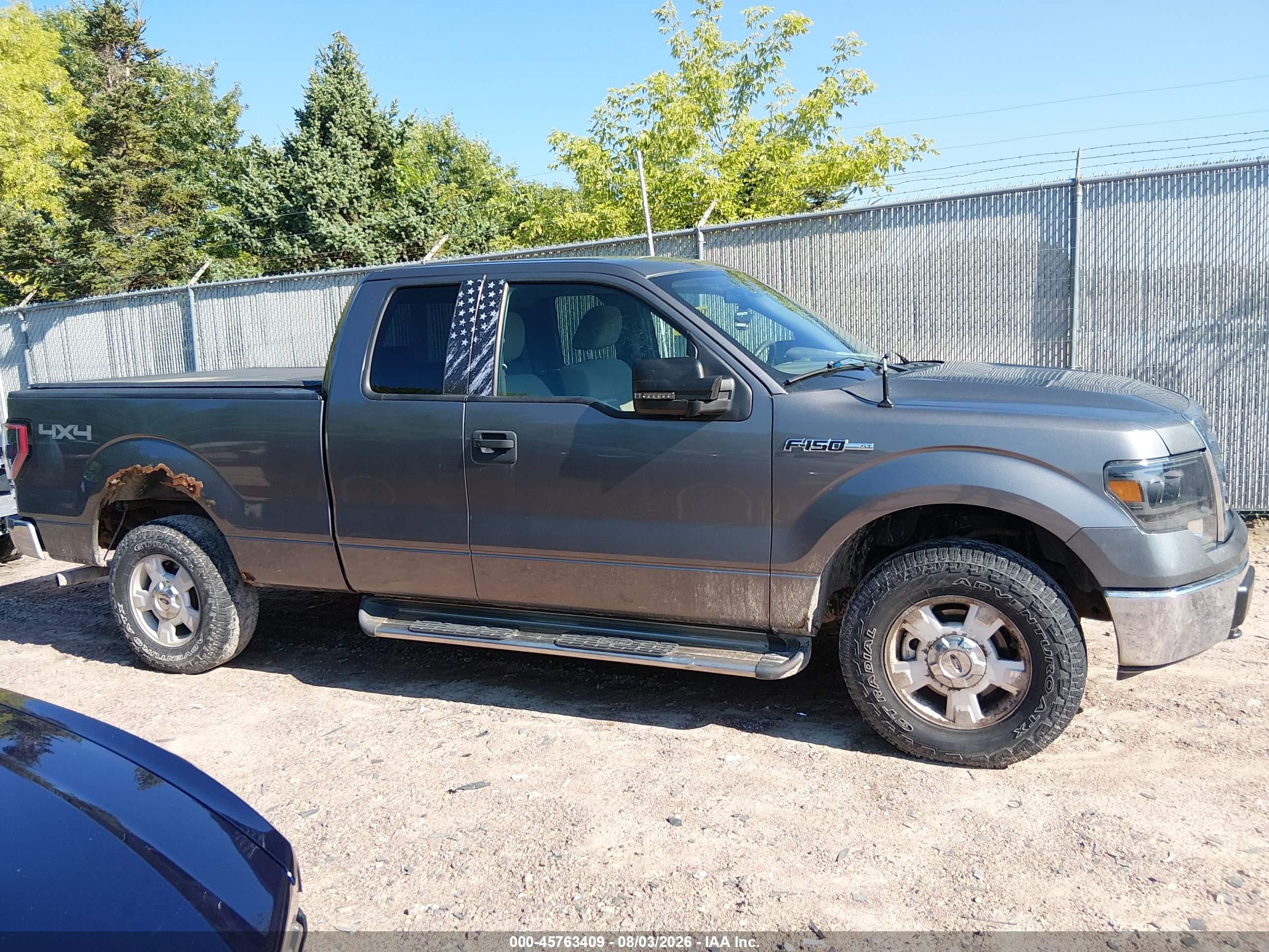 2009 Ford F-150 Fx4/lariat/xl/xlt Gray vin: 1FTPX14V99FA62464