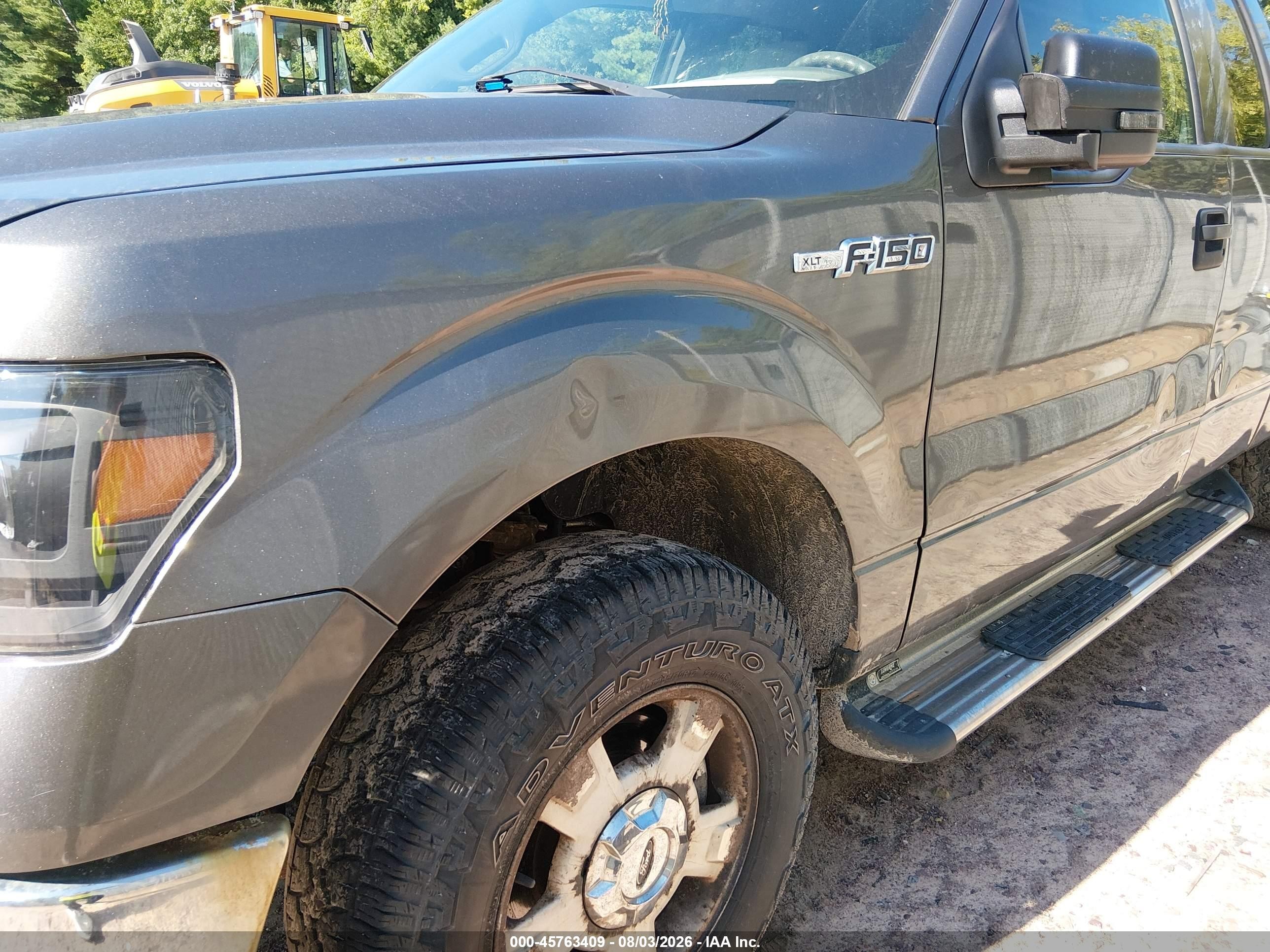 2009 Ford F-150 Fx4/lariat/xl/xlt Gray vin: 1FTPX14V99FA62464