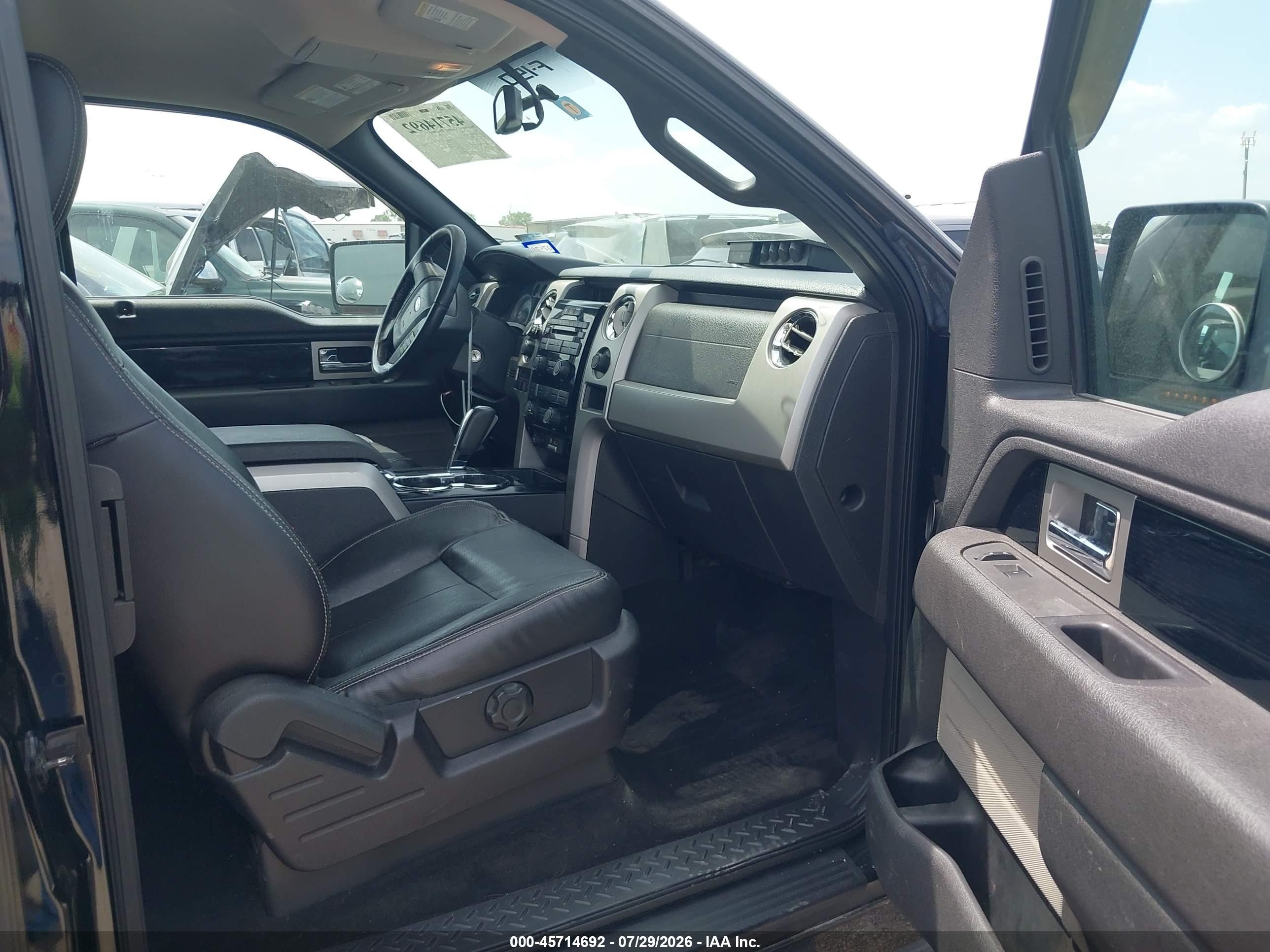 2009 Ford F-150 Fx4/lariat/xl/xlt Black vin: 1FTPX14V99FA93634
