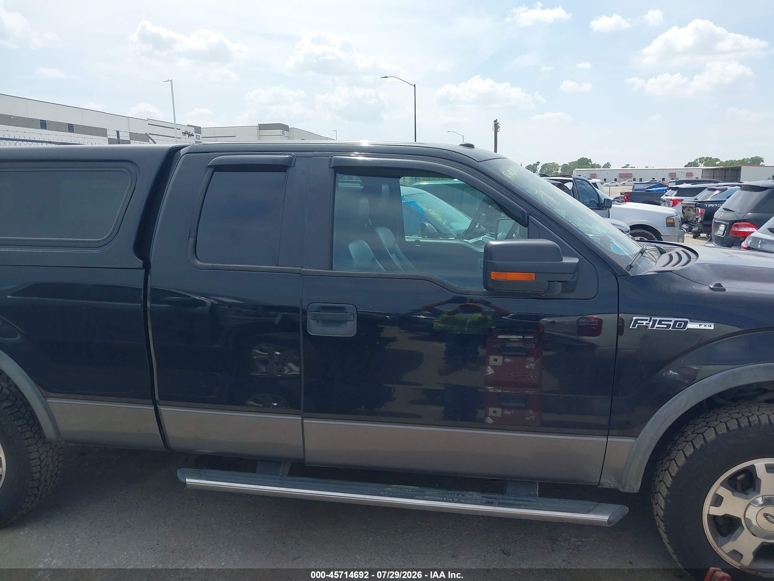 2009 Ford F-150 Fx4/lariat/xl/xlt Black vin: 1FTPX14V99FA93634