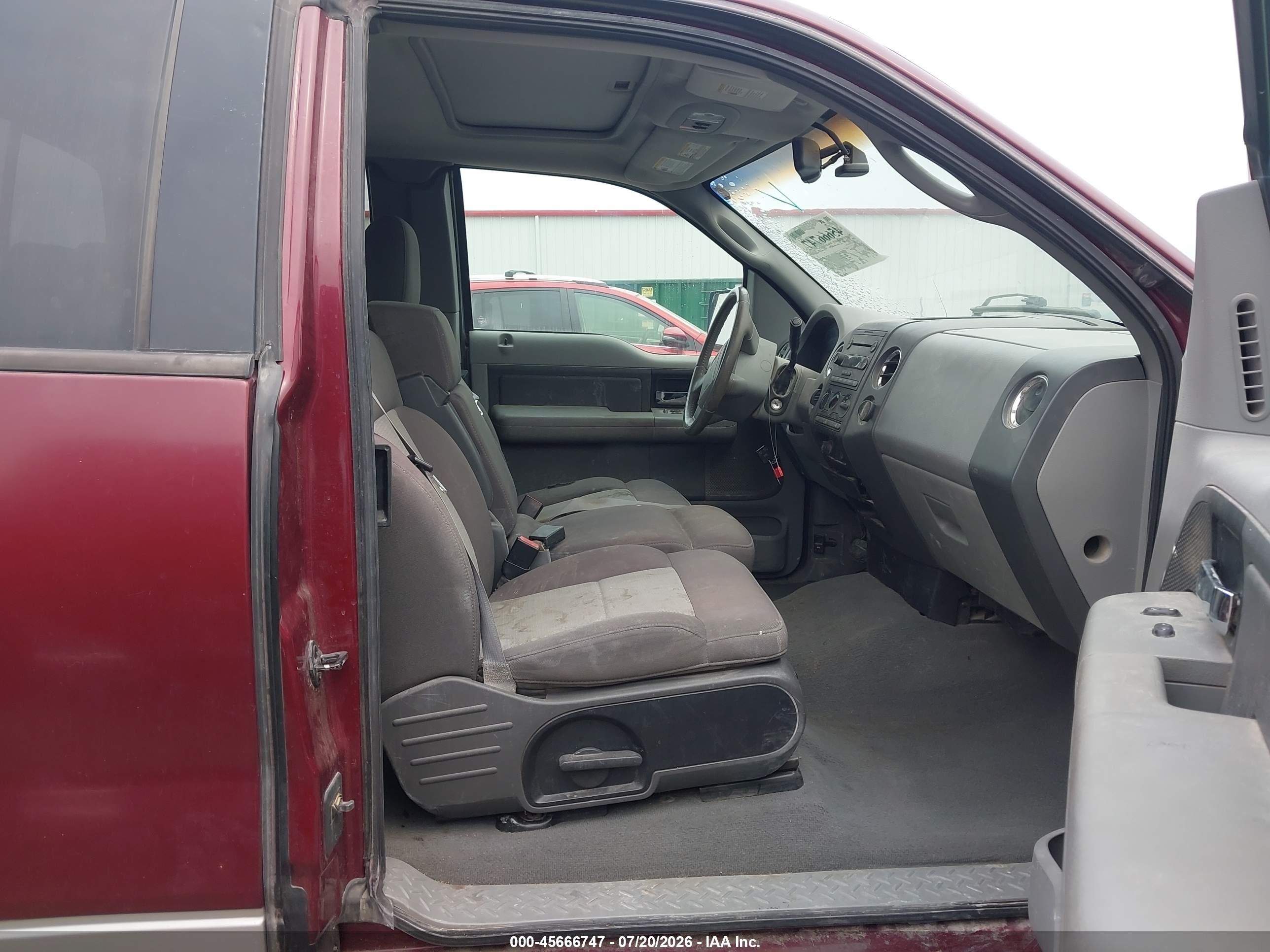 2006 Ford F-150 Fx4/lariat/xl/xlt Burgundy vin: 1FTPX14VX6NB43961
