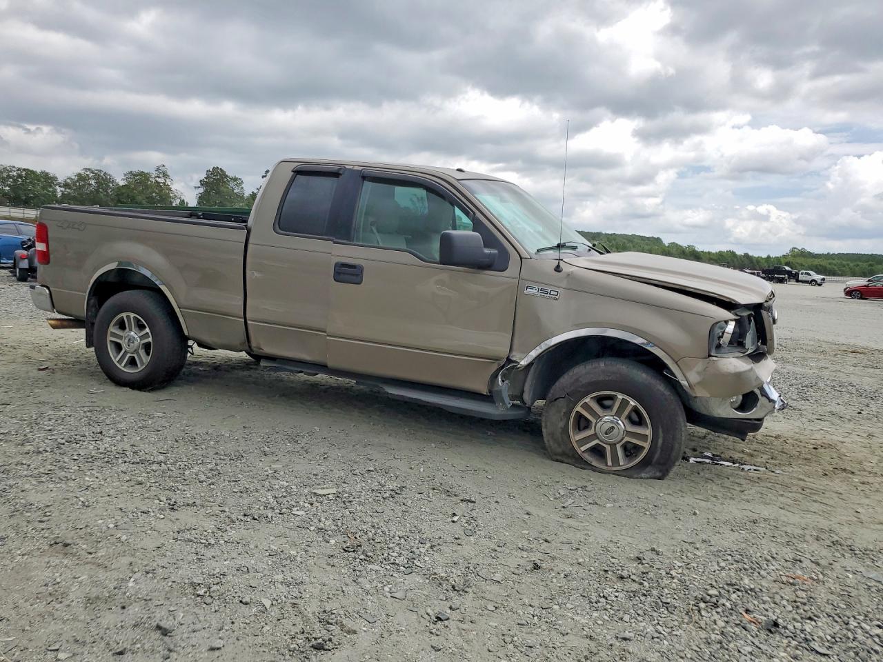 2006 Ford F150 Tan vin: 1FTPX14VX6NB46956